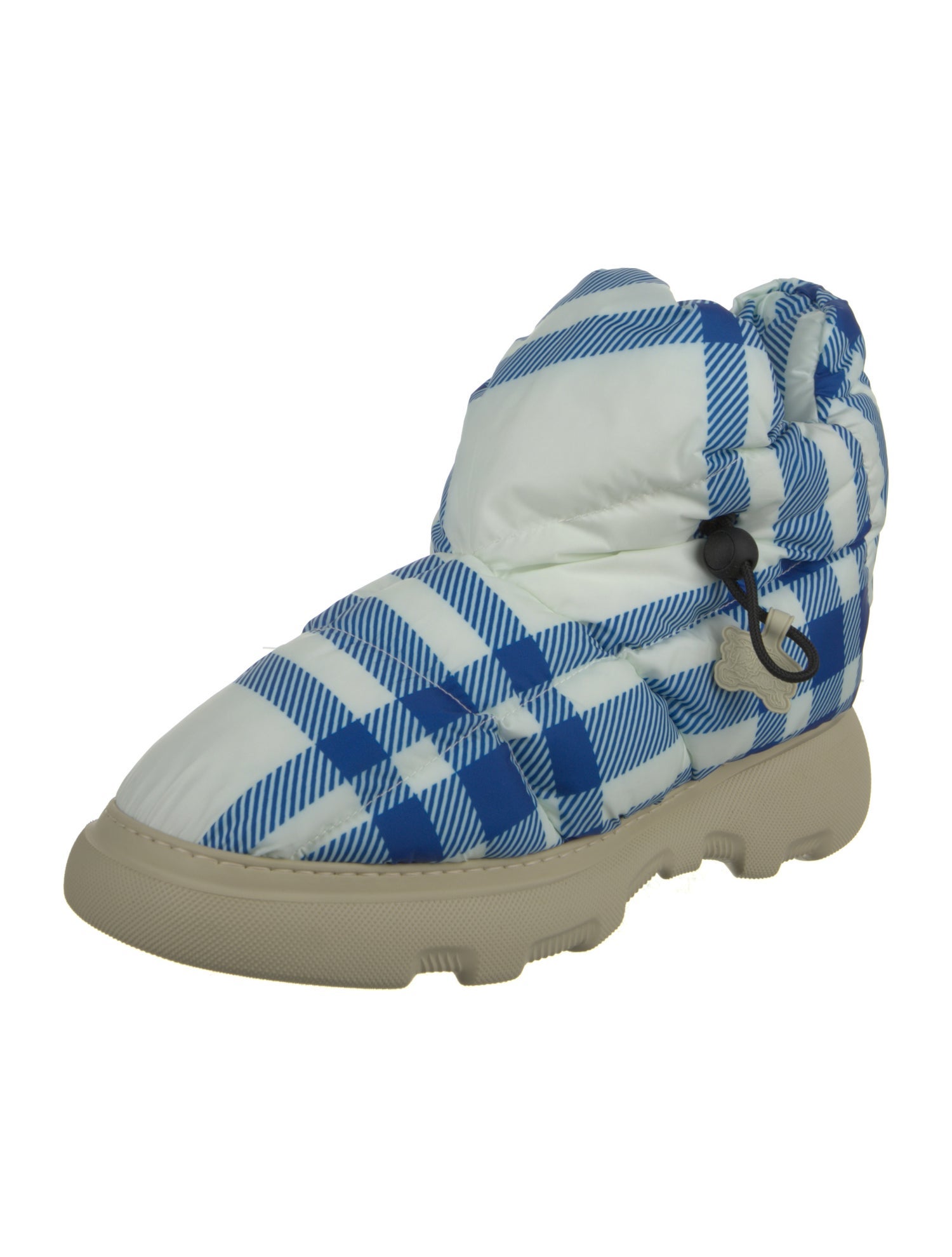 Burberry Nylon Striped Hiking Boots
