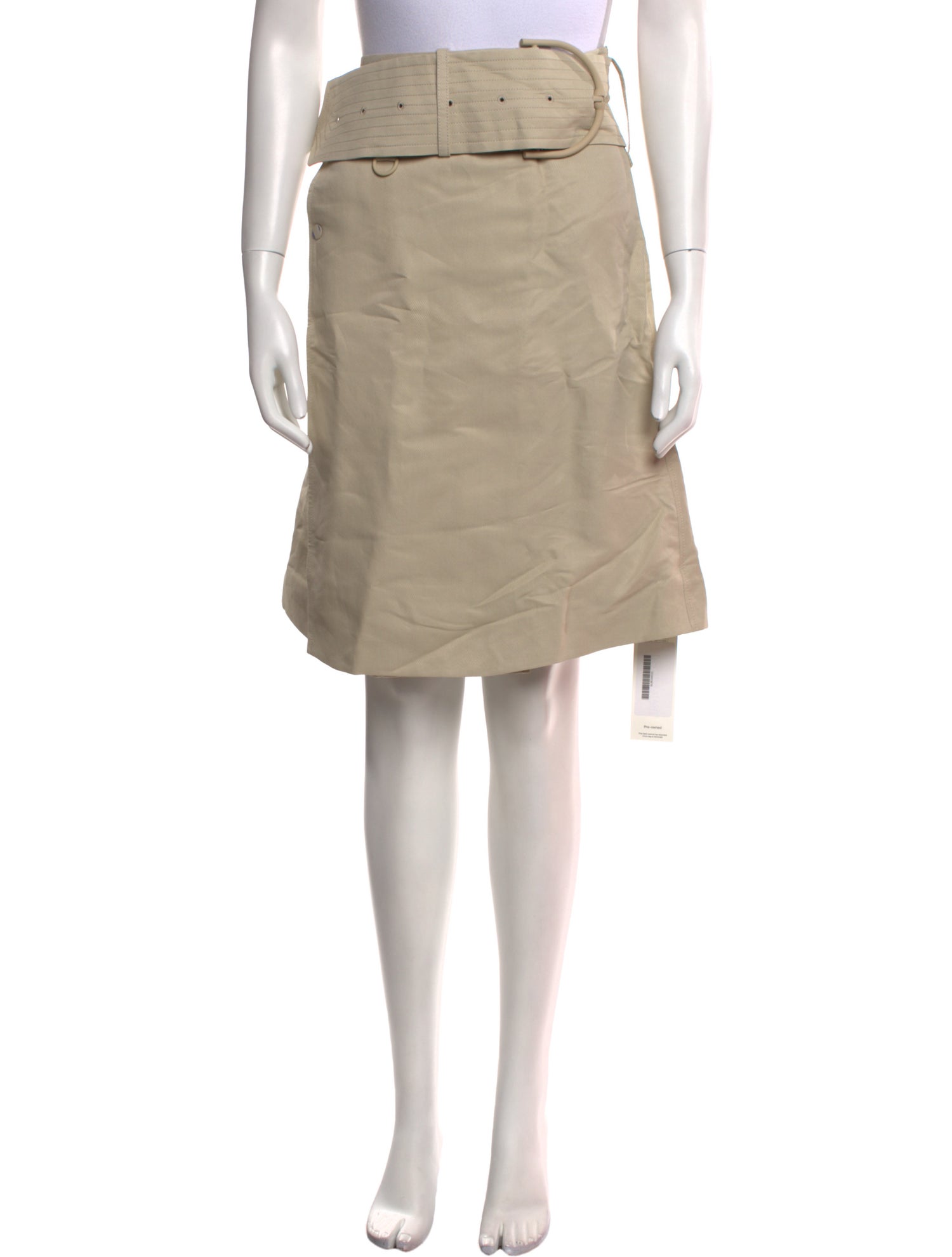 Burberry Knee-Length Skirt w/ Tags
