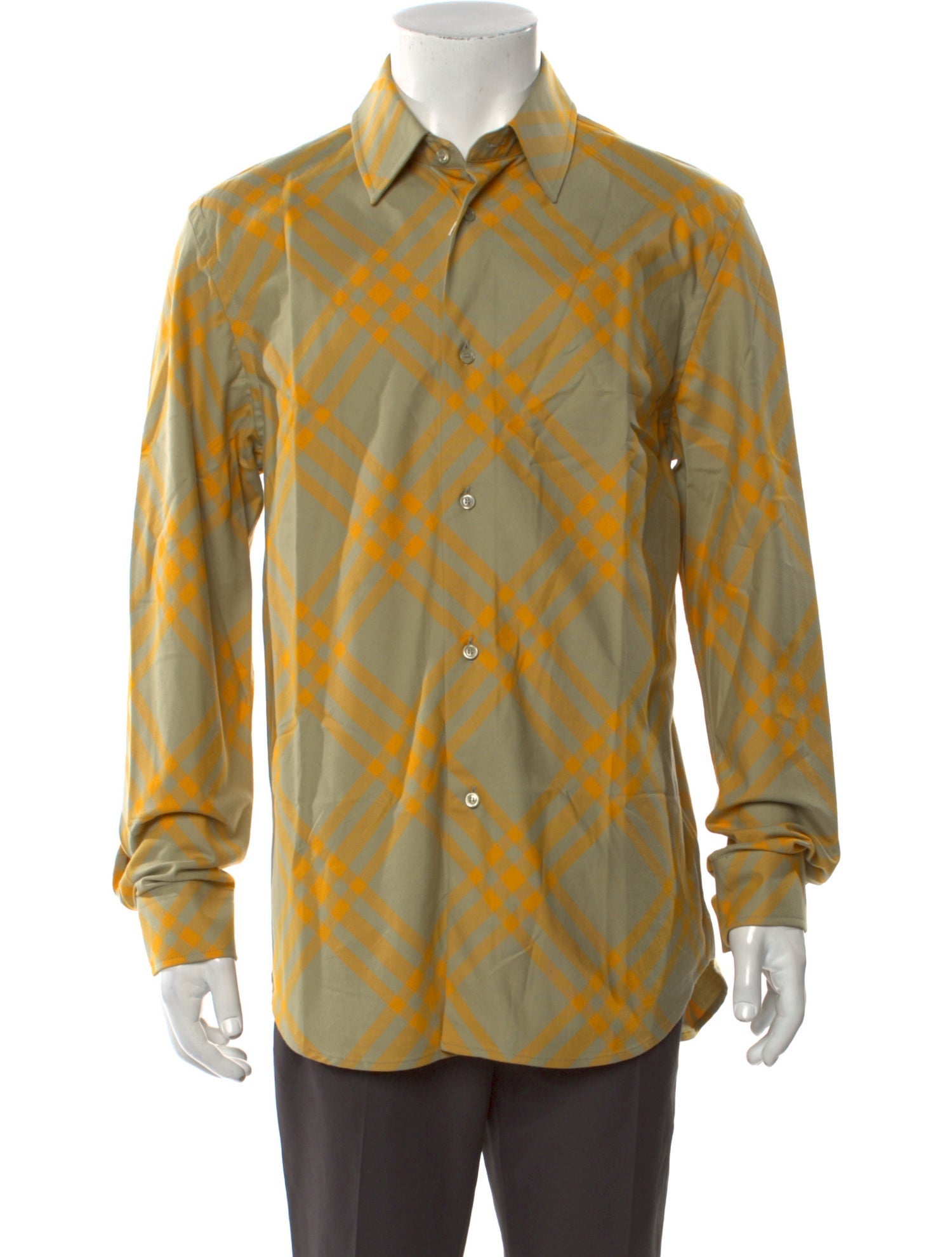 Burberry House Check Pattern Long Sleeve Shirt w/ Tags