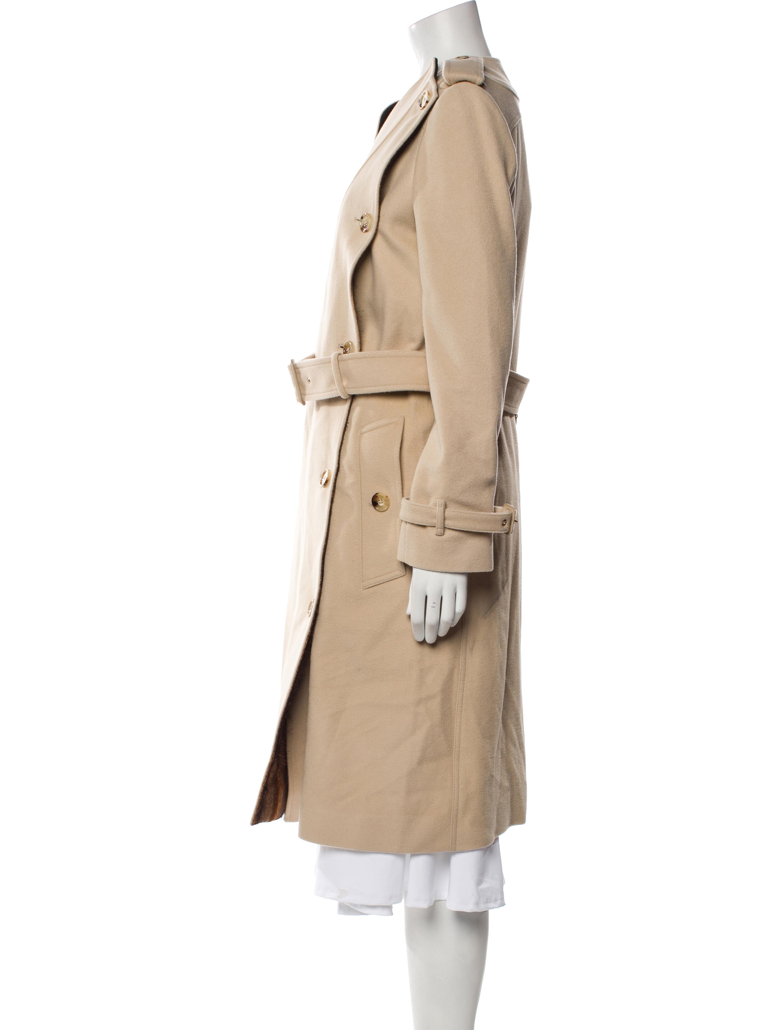 Burberry Wool Trench Coat