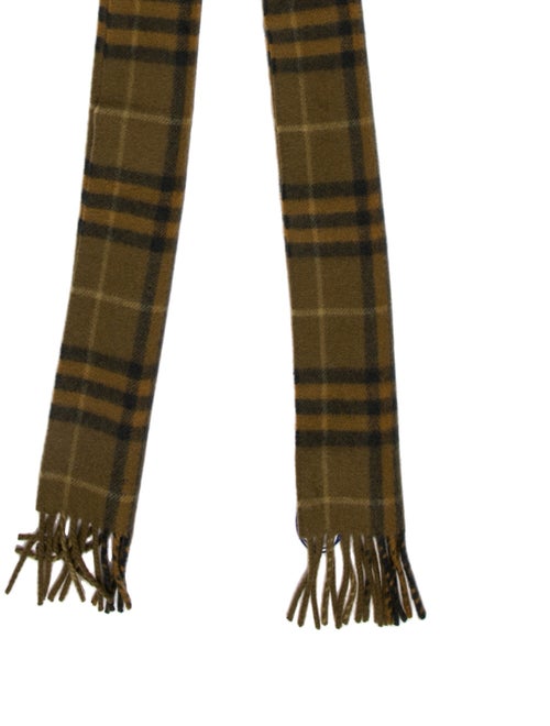 Burberry Cashmere Striped Scarf