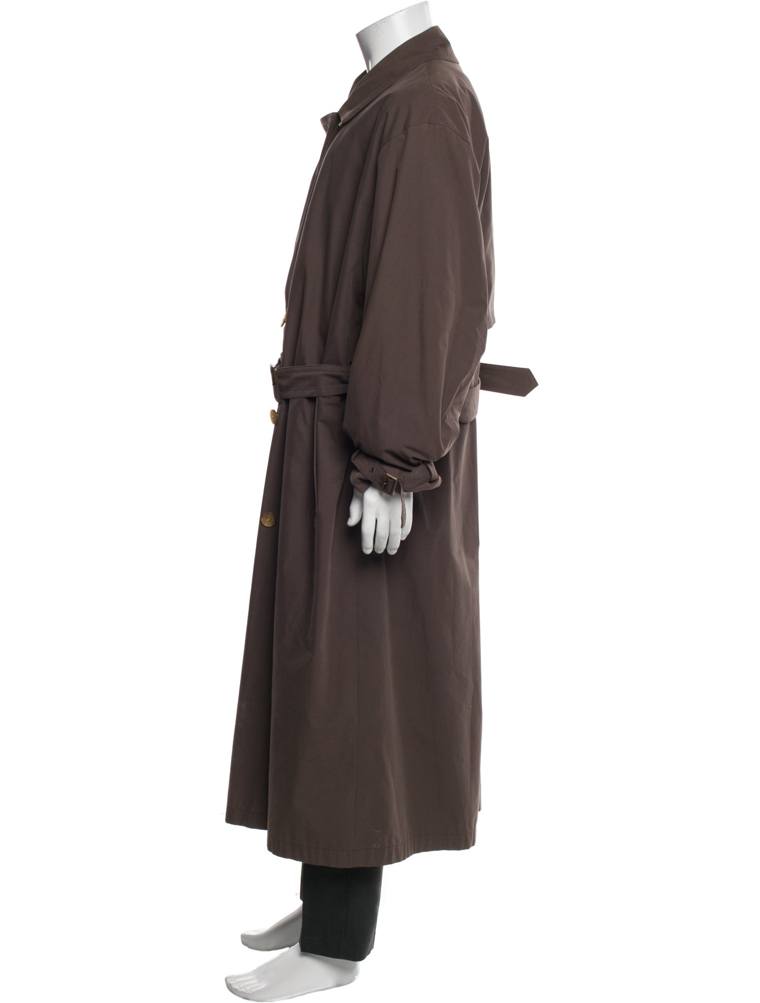 Burberry's Nova Check Pattern Trench Coat