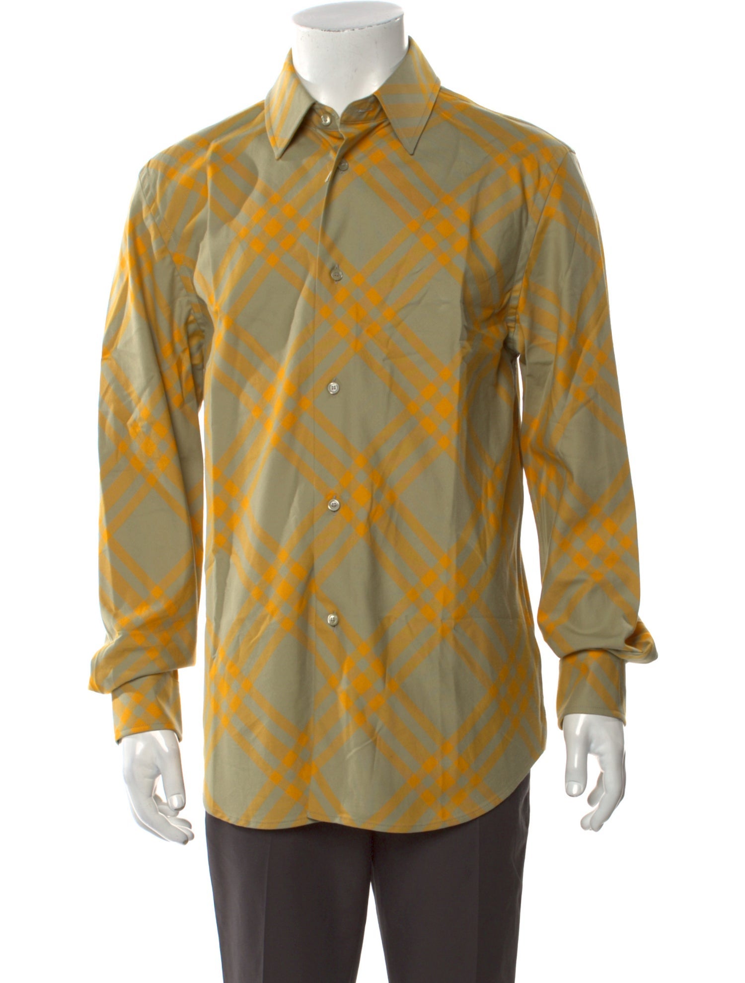 Burberry House Check Pattern Long Sleeve Shirt w/ Tags