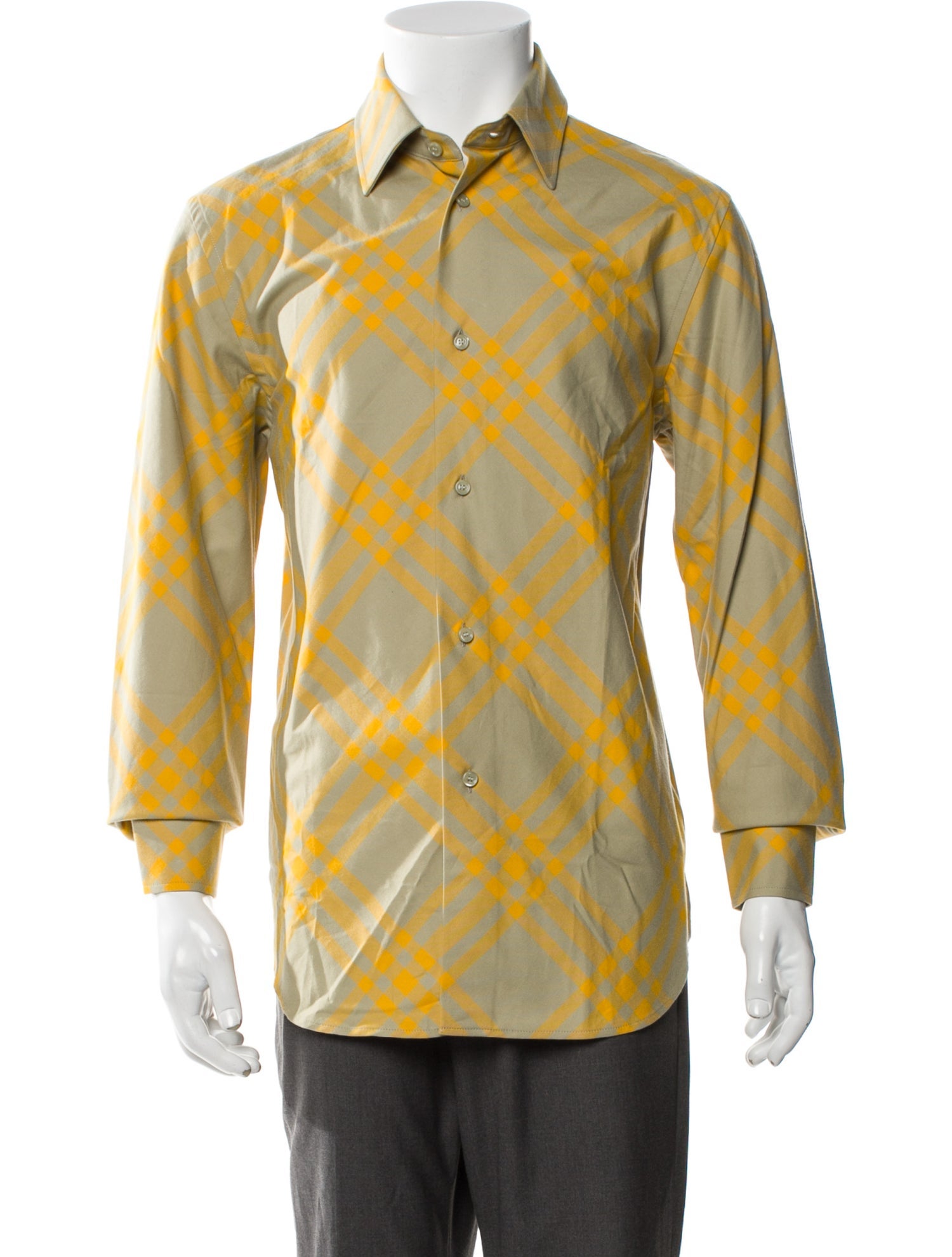 Burberry House Check Pattern Long Sleeve Shirt w/ Tags