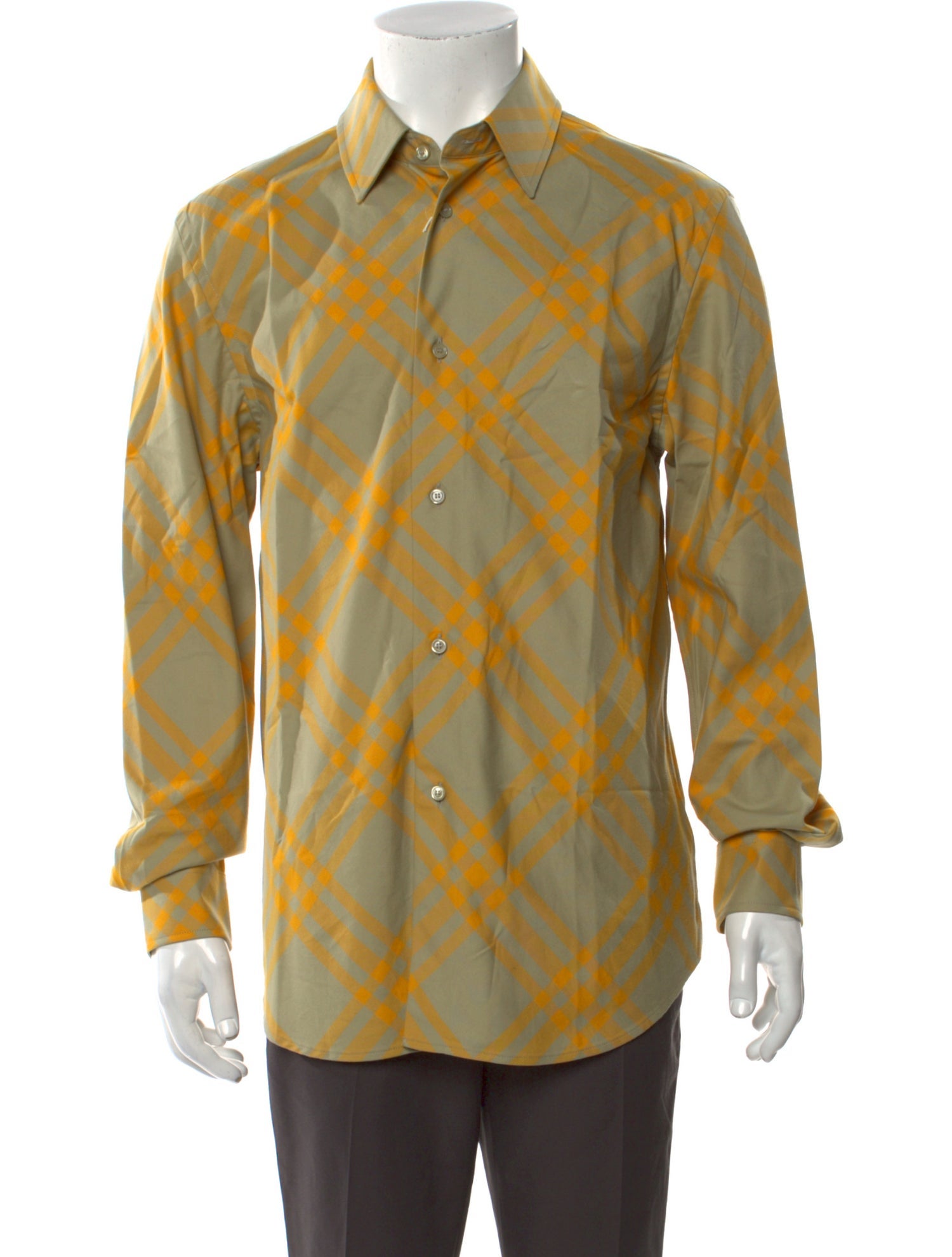 Burberry House Check Pattern Long Sleeve Shirt w/ Tags