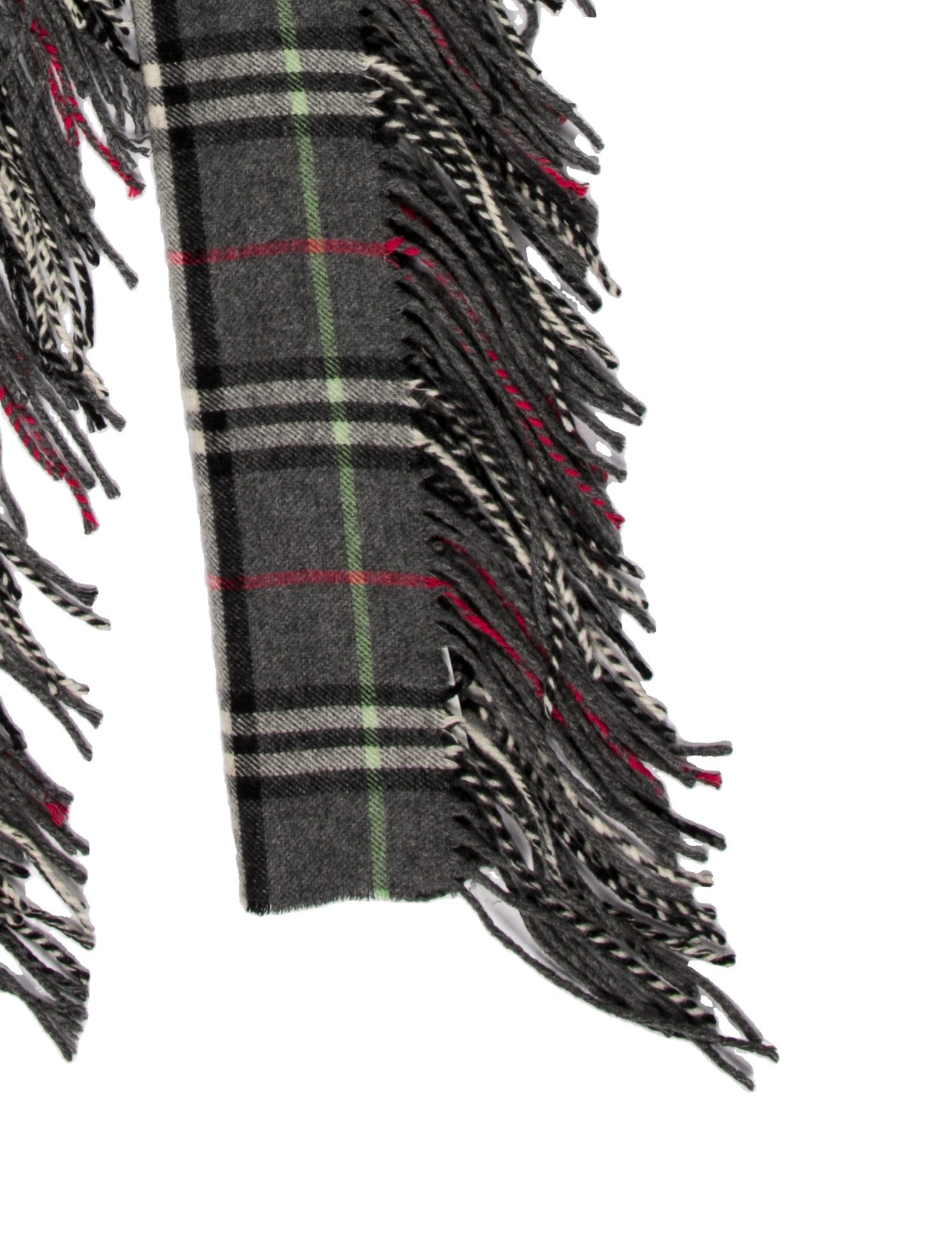 Burberry Cashmere Striped Scarf