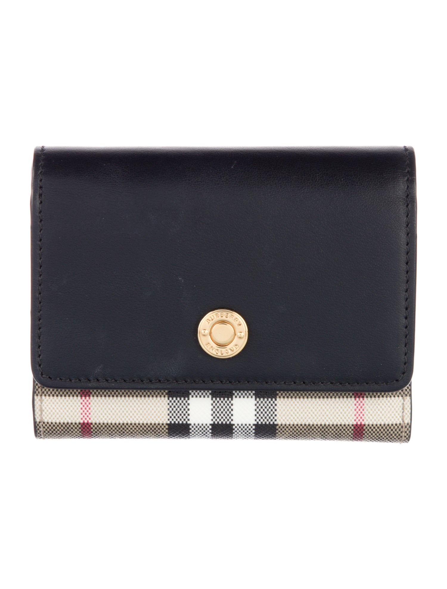 Burberry Printed Compact Wallet
