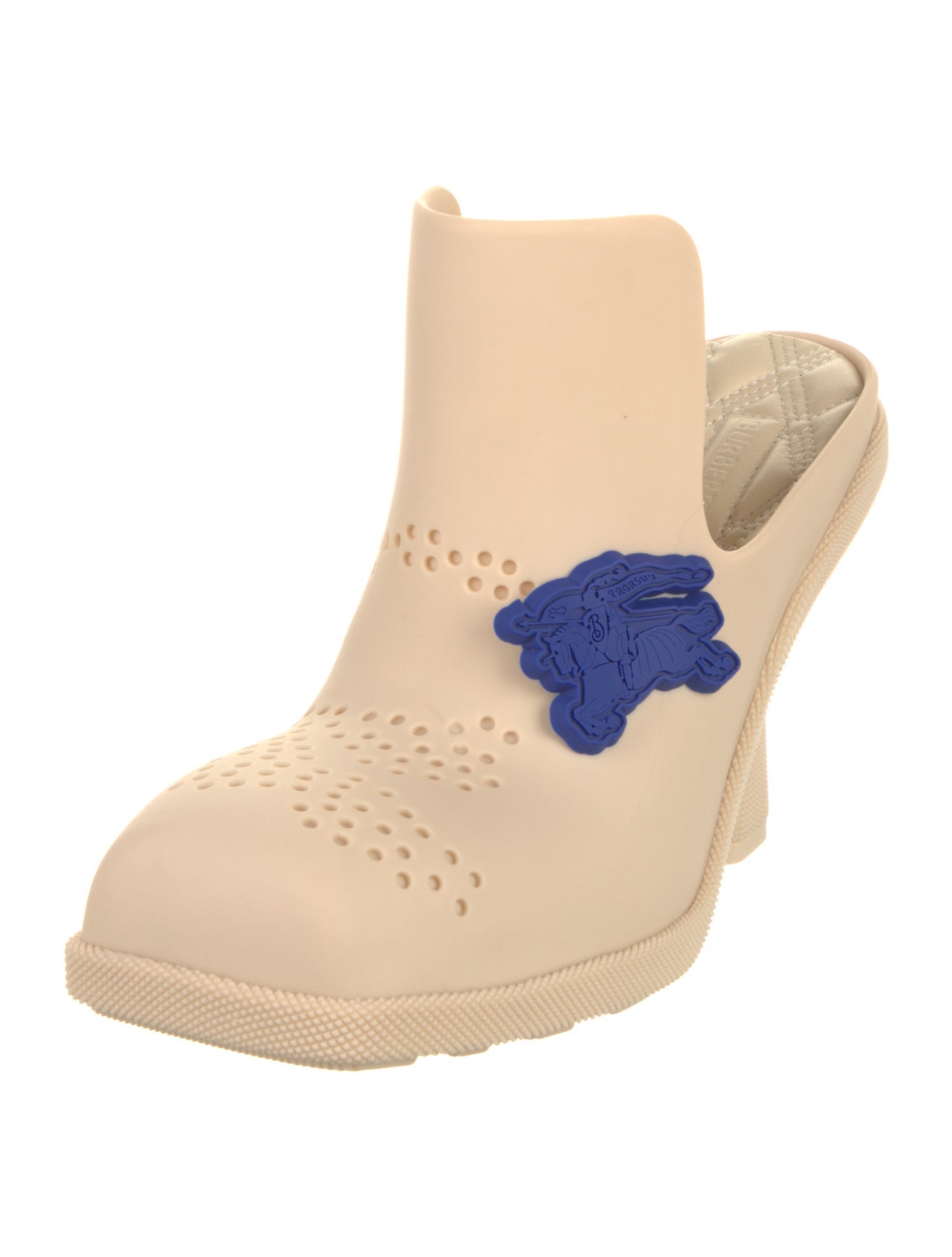Burberry Rubber Mules w/ Tags