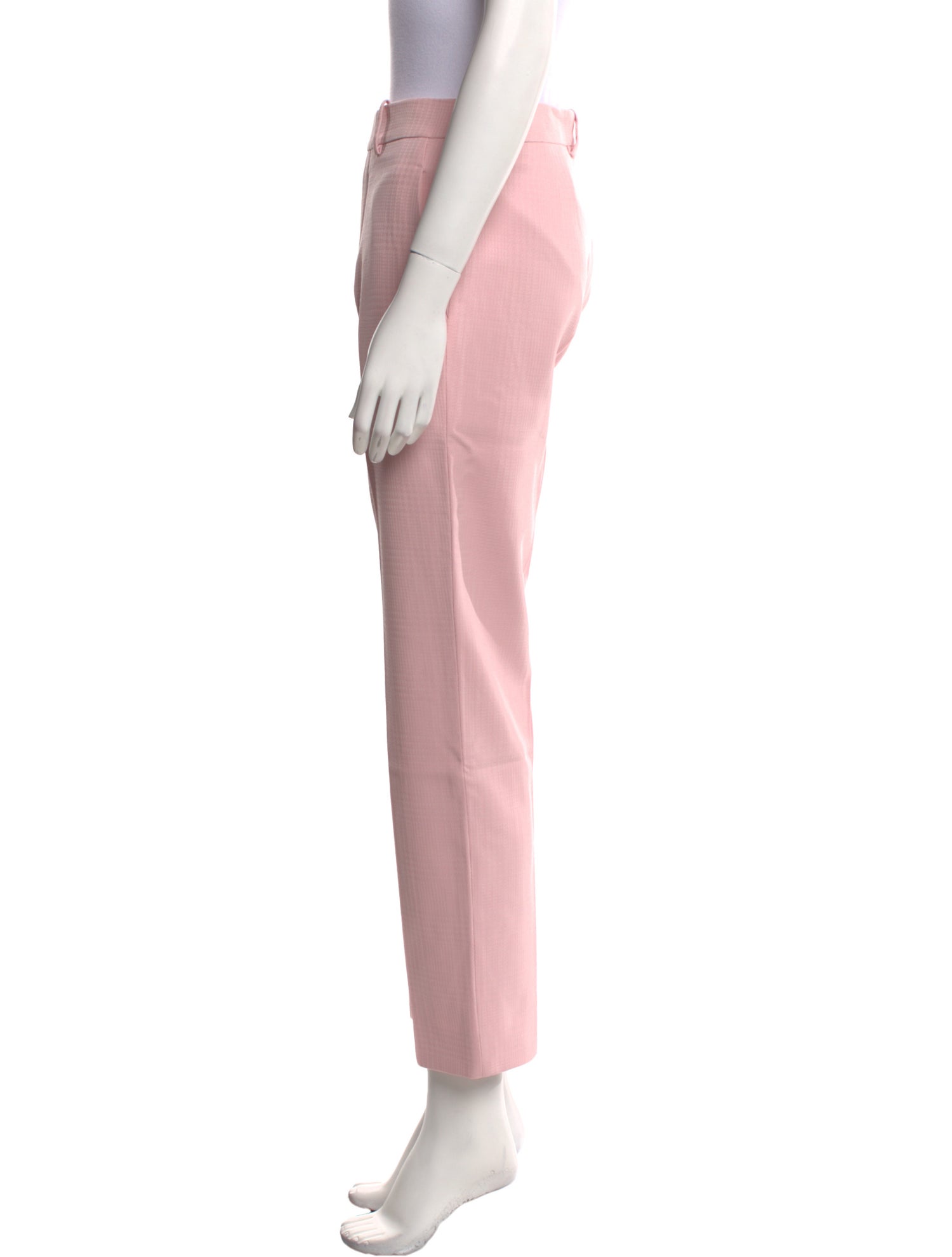 Burberry Virgin Wool Straight Leg Pants