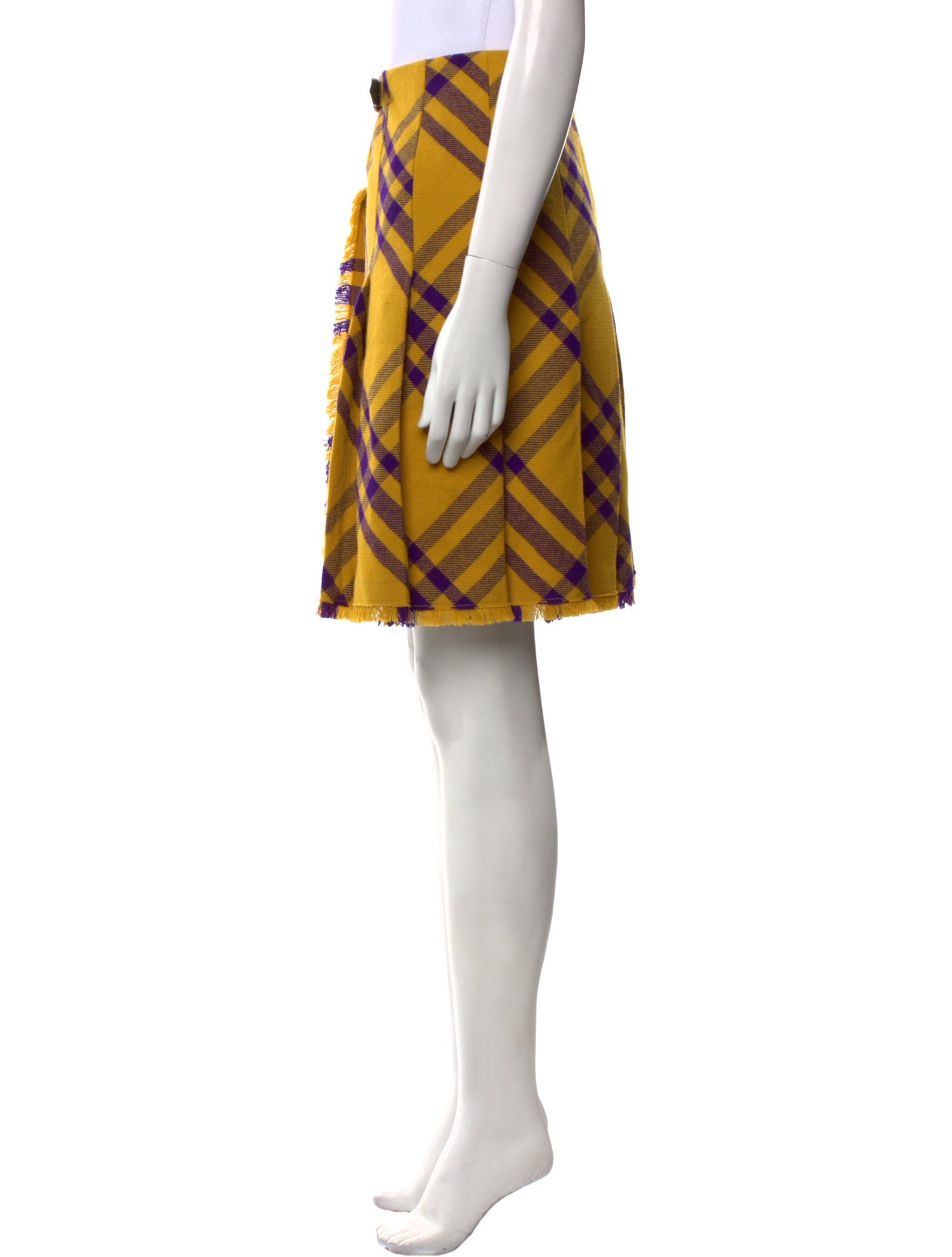 Burberry Wool Knee-Length Skirt w/ Tags