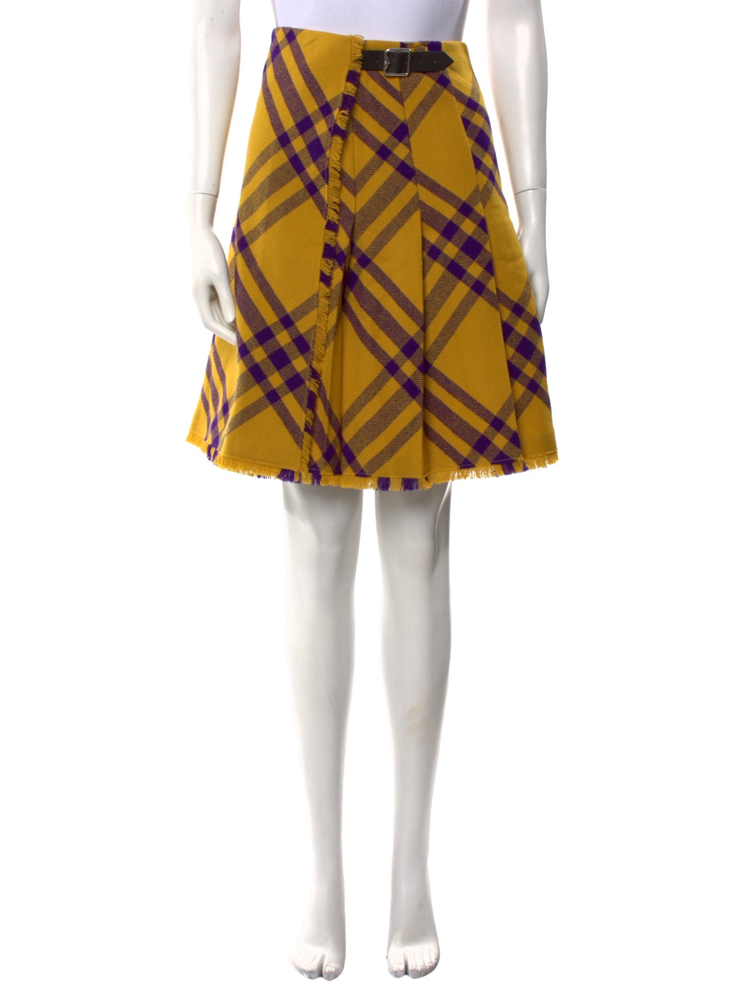 Burberry Wool Knee-Length Skirt w/ Tags