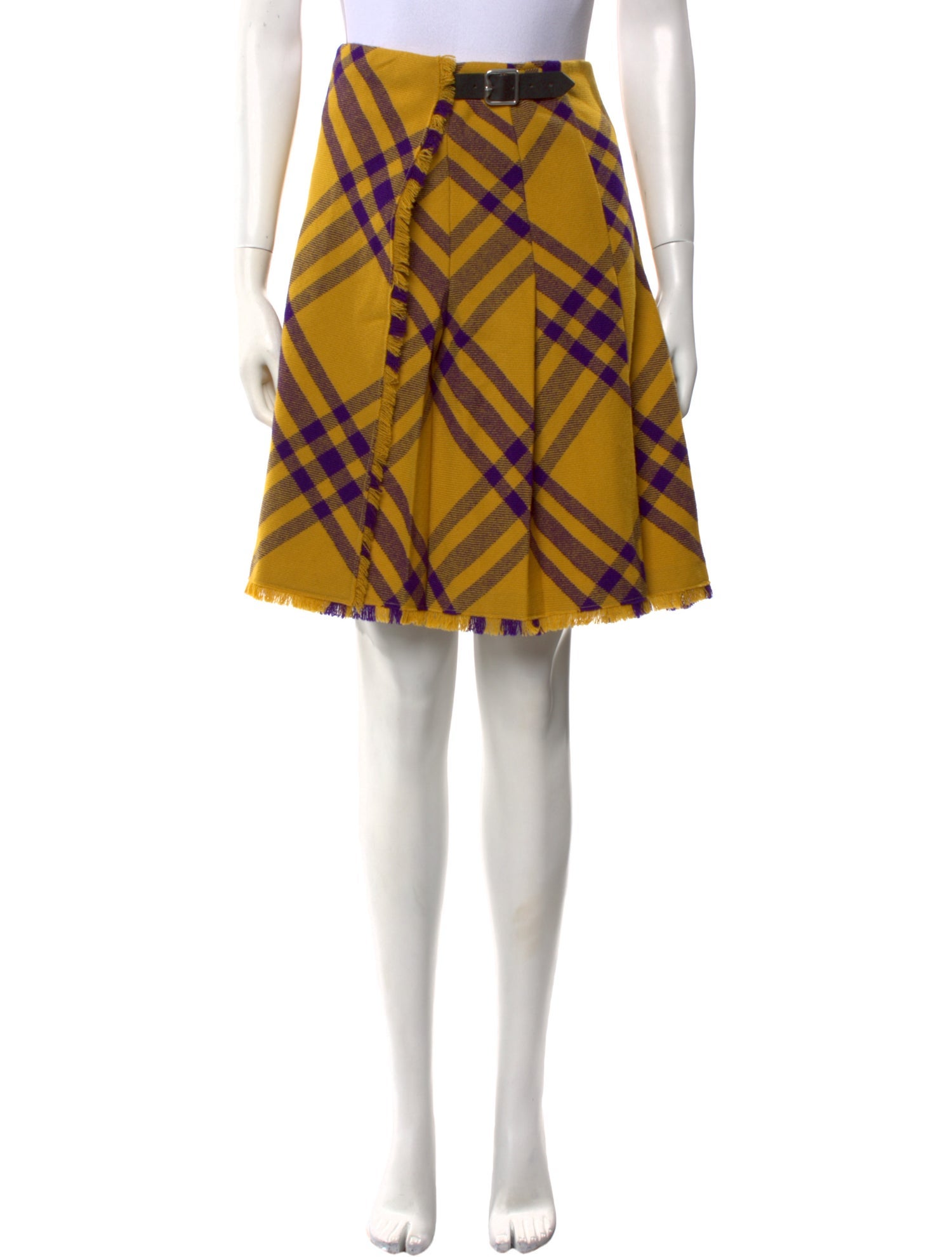 Burberry Wool Knee-Length Skirt w/ Tags