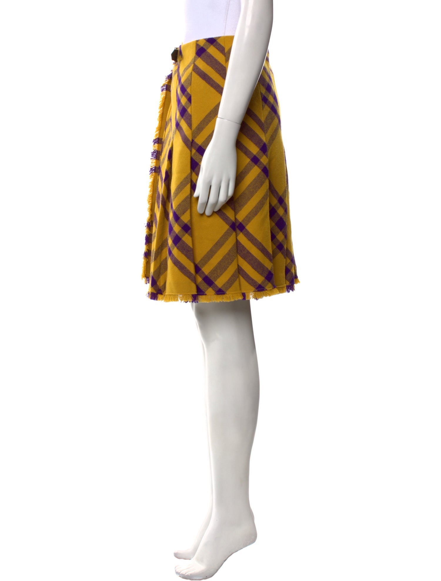 Burberry Wool Knee-Length Skirt w/ Tags