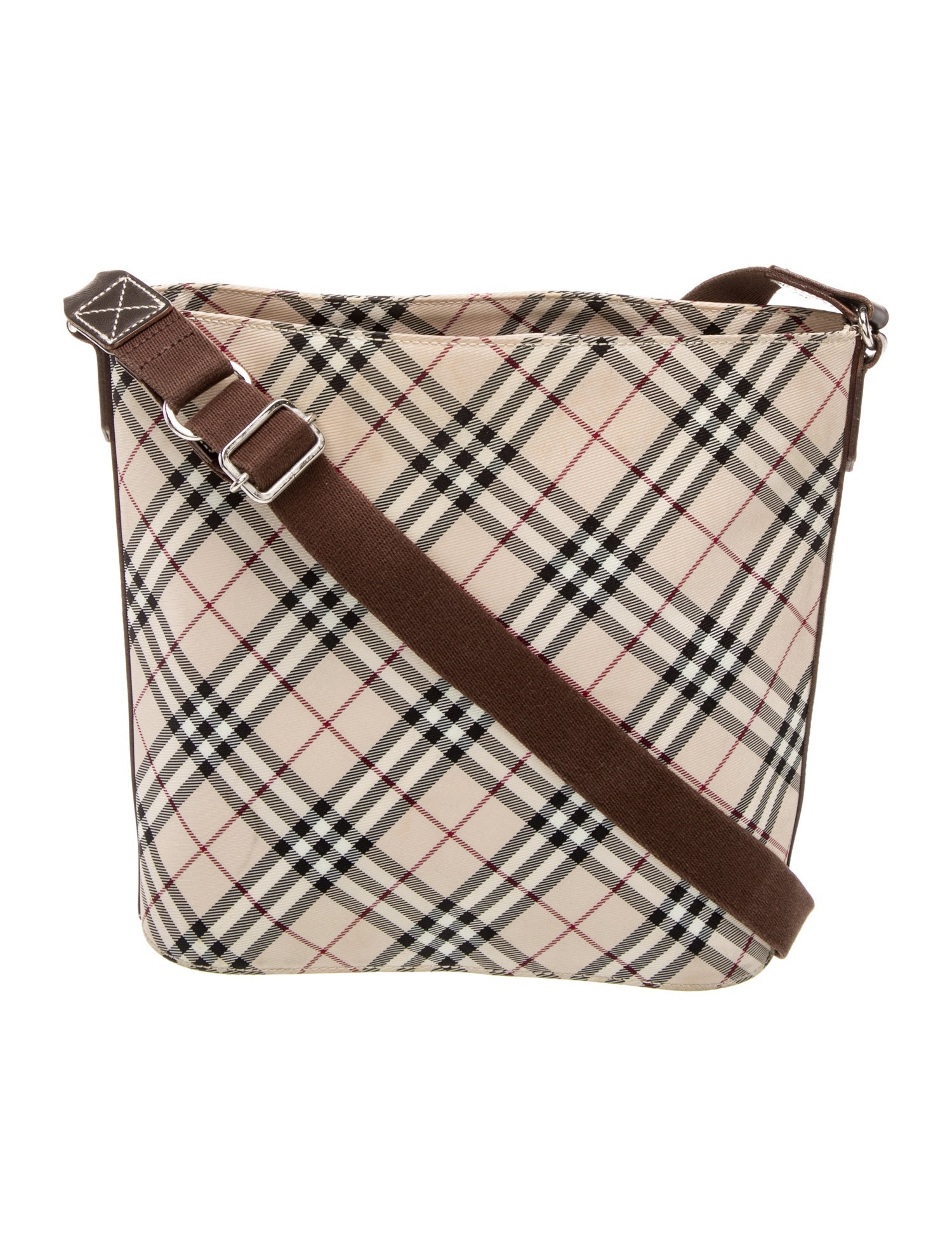 Burberry London House Check Blue Label Tote