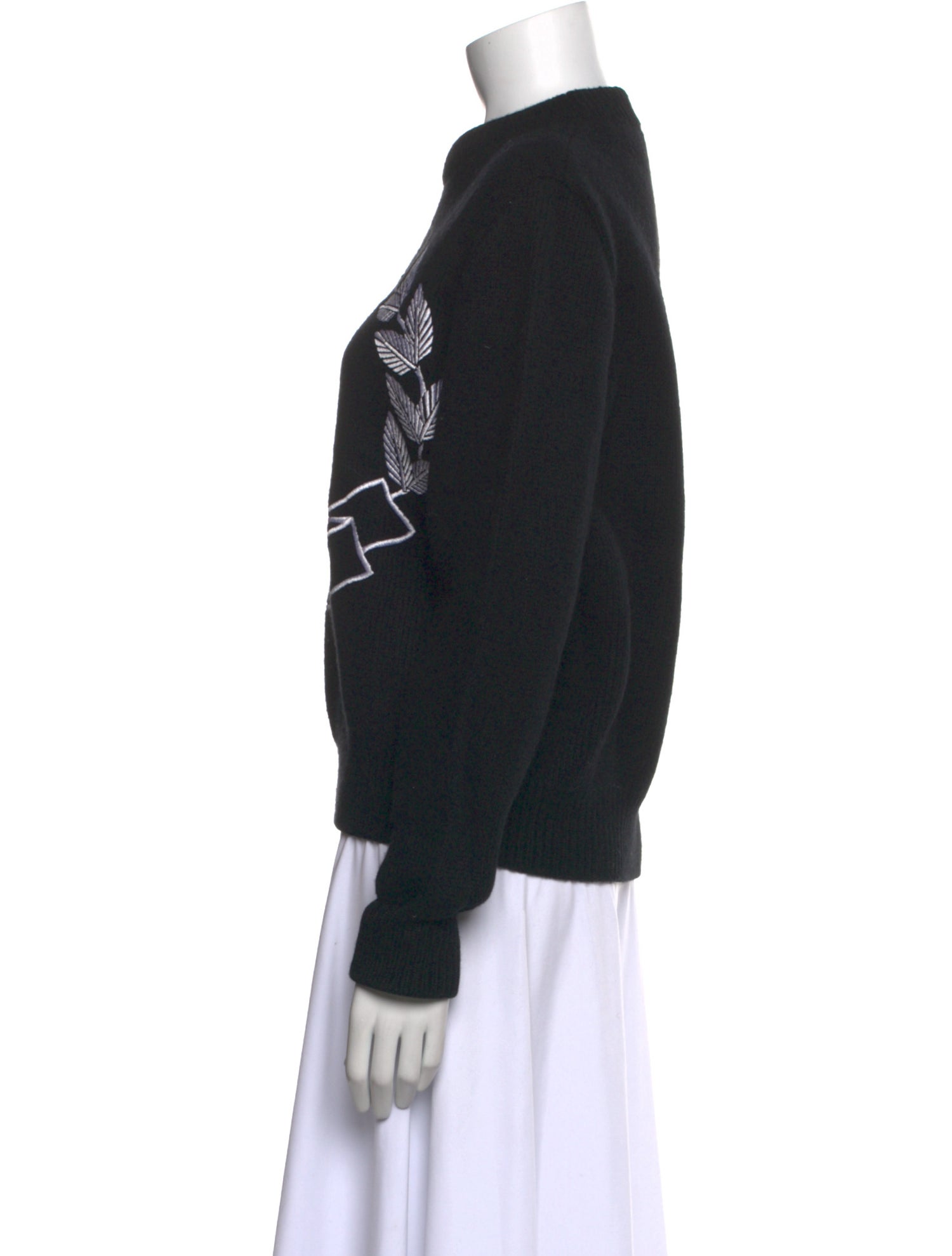 Burberry Wool Graphic Print Sweater