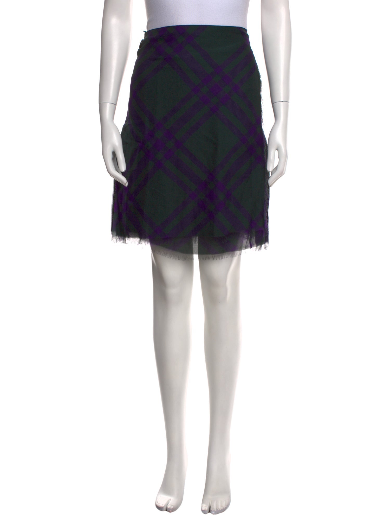 Burberry Wool Knee-Length Skirt w/ Tags