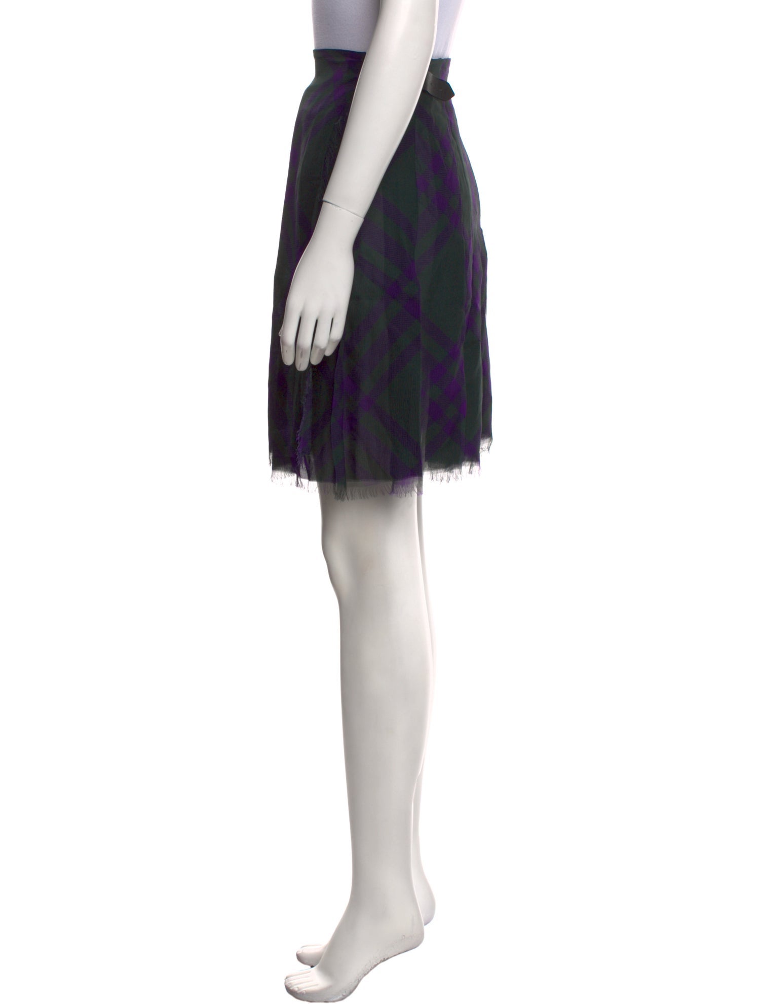 Burberry Wool Knee-Length Skirt w/ Tags