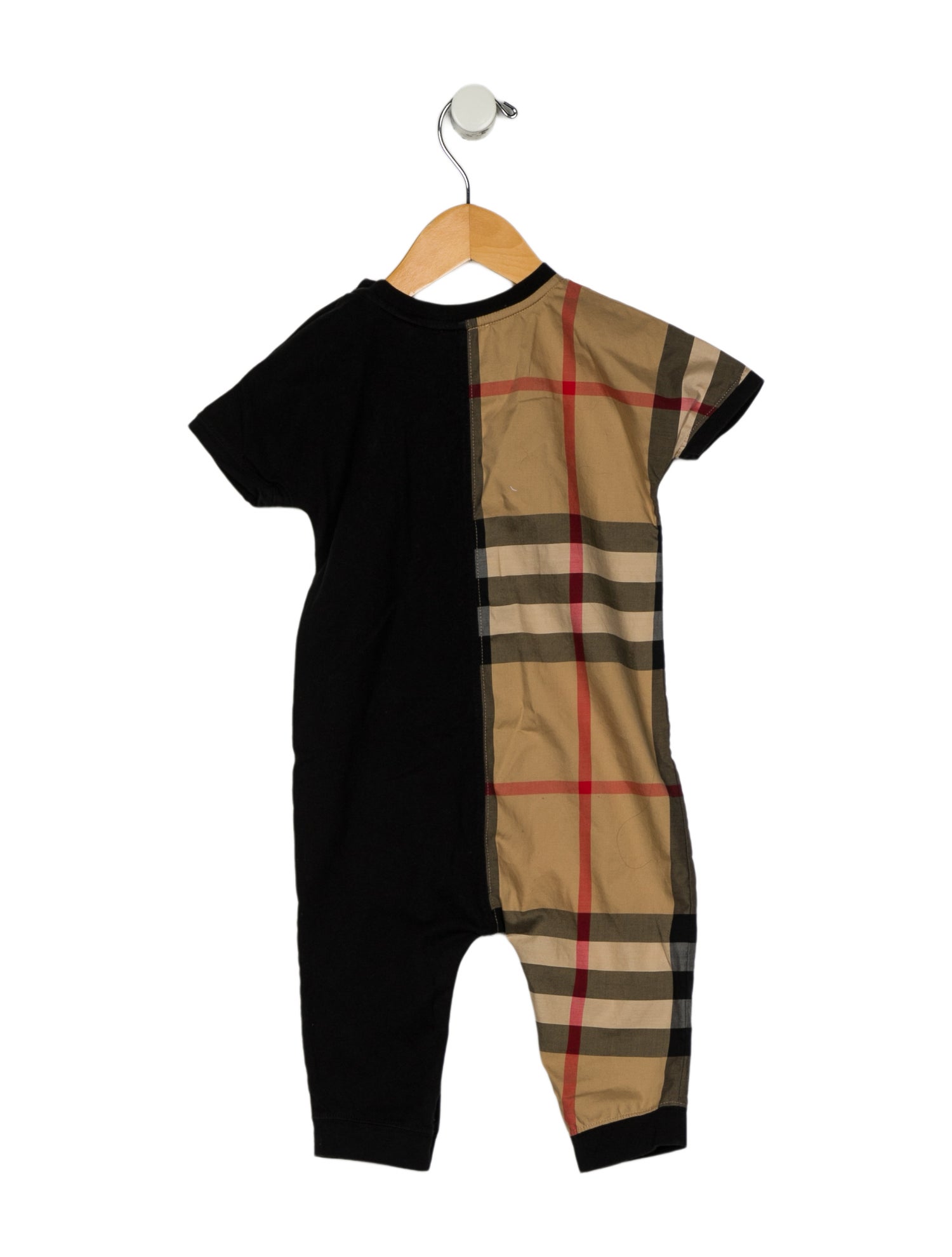 Burberry infant boys' multicolored one piece