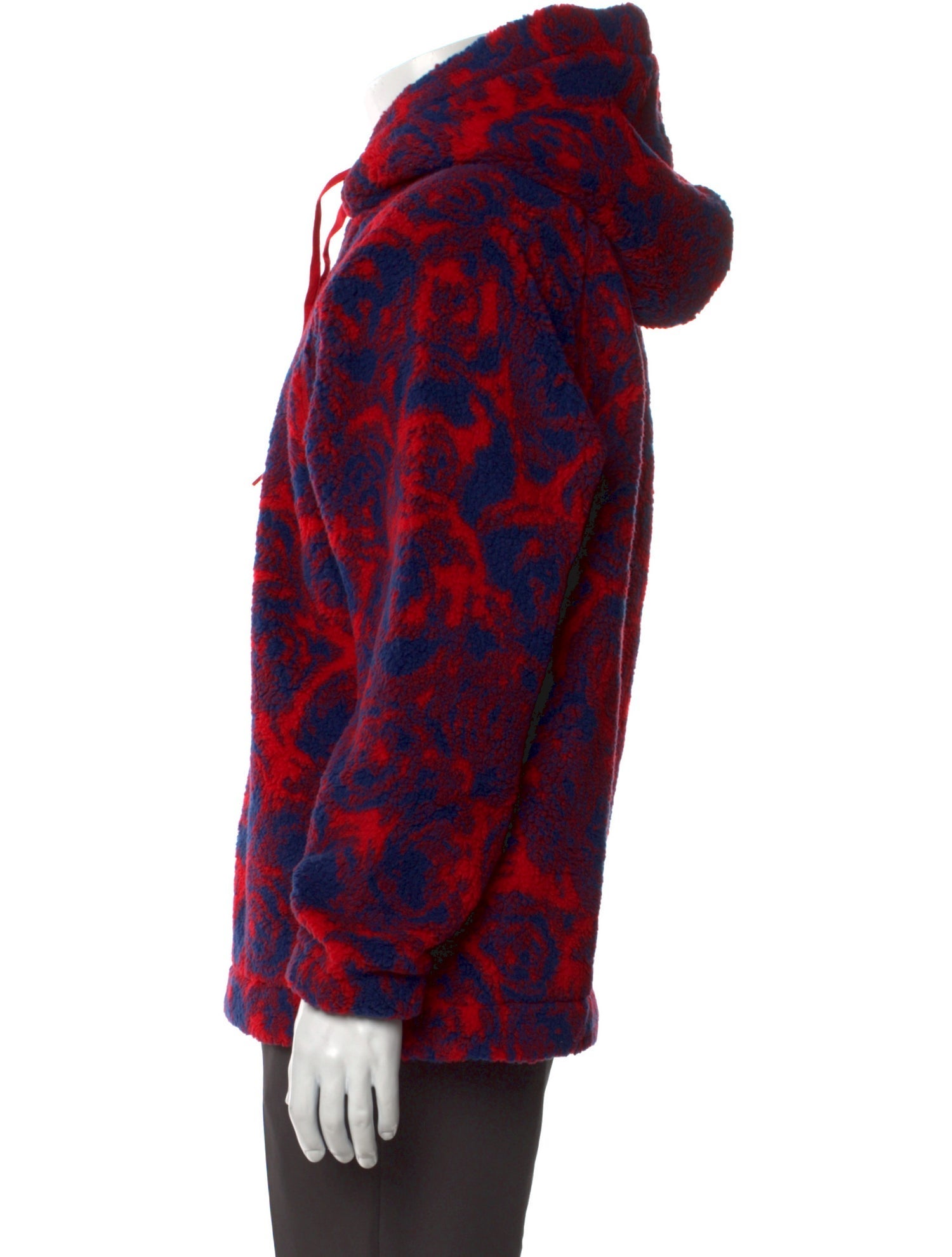 Burberry Printed V-Neck Hoodie w/ Tags