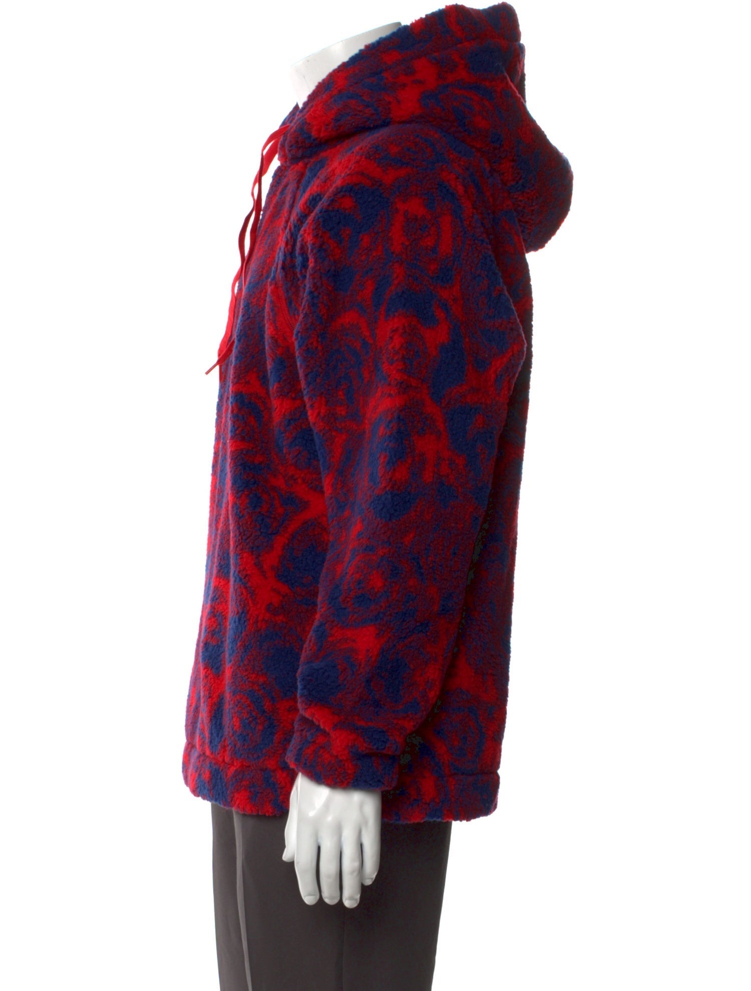 Burberry Printed V-Neck Hoodie w/ Tags