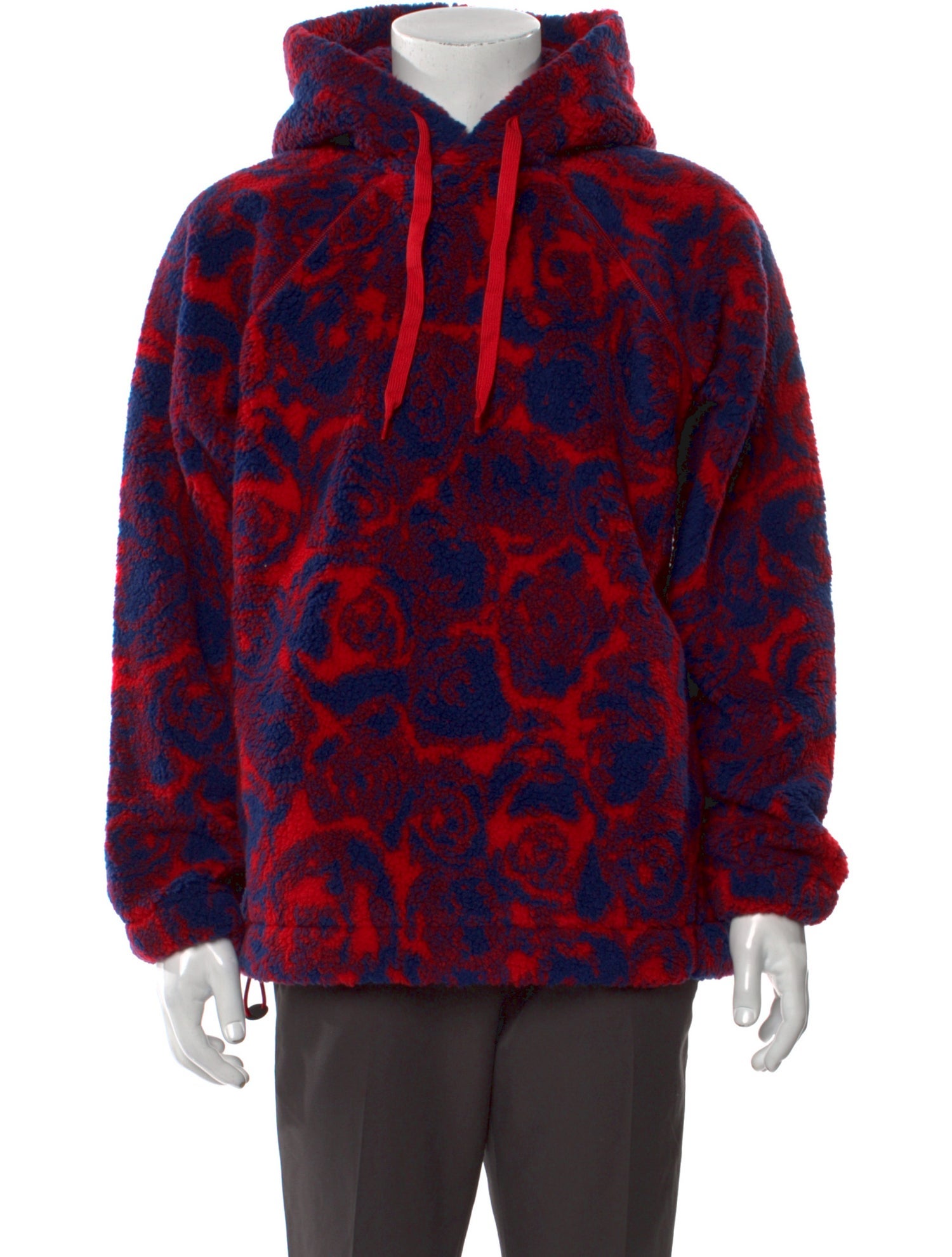 Burberry Printed V-Neck Hoodie w/ Tags