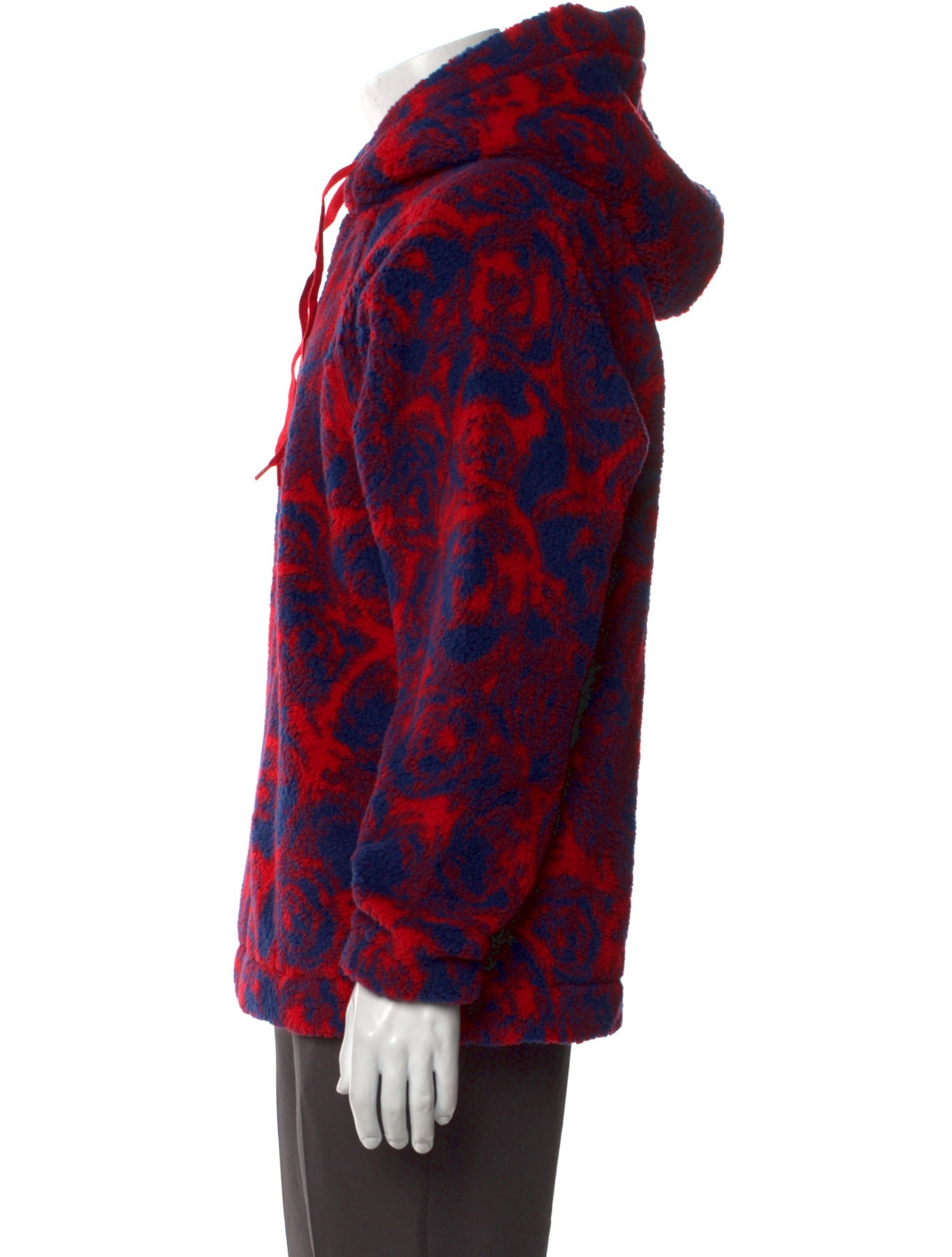 Burberry Printed V-Neck Hoodie w/ Tags