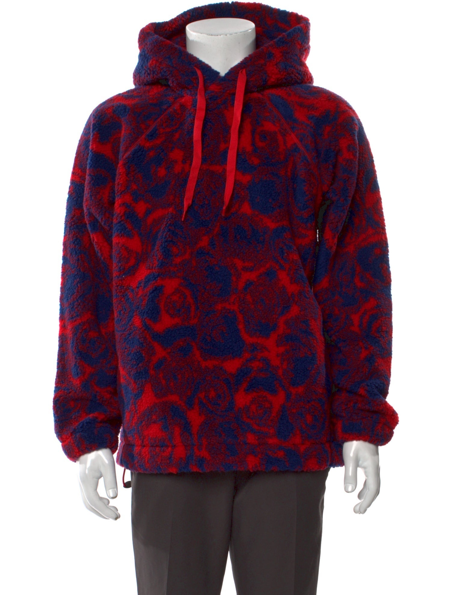 Burberry Printed V-Neck Hoodie w/ Tags