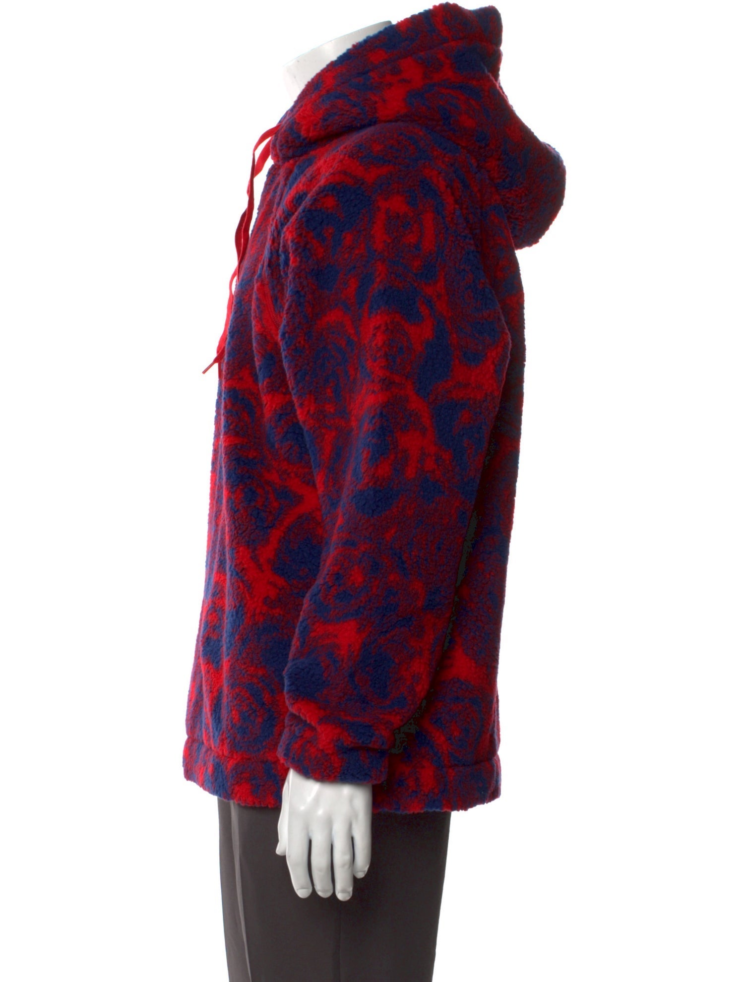 Burberry Printed V-Neck Hoodie w/ Tags