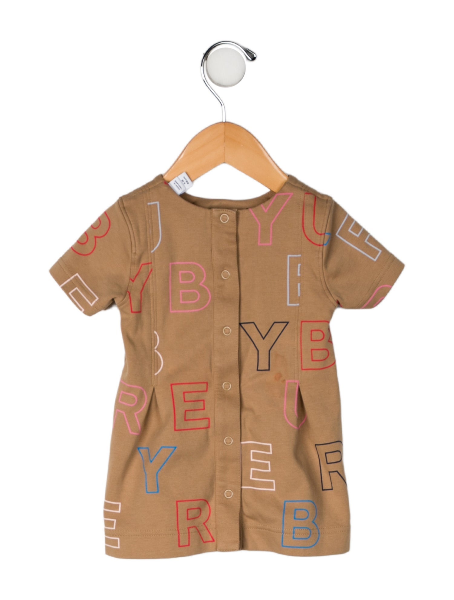 Burberry Cotton Short Sleeve Dress