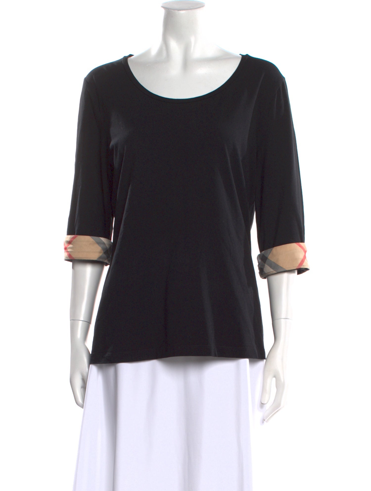 Burberry Scoop Neck Sweater