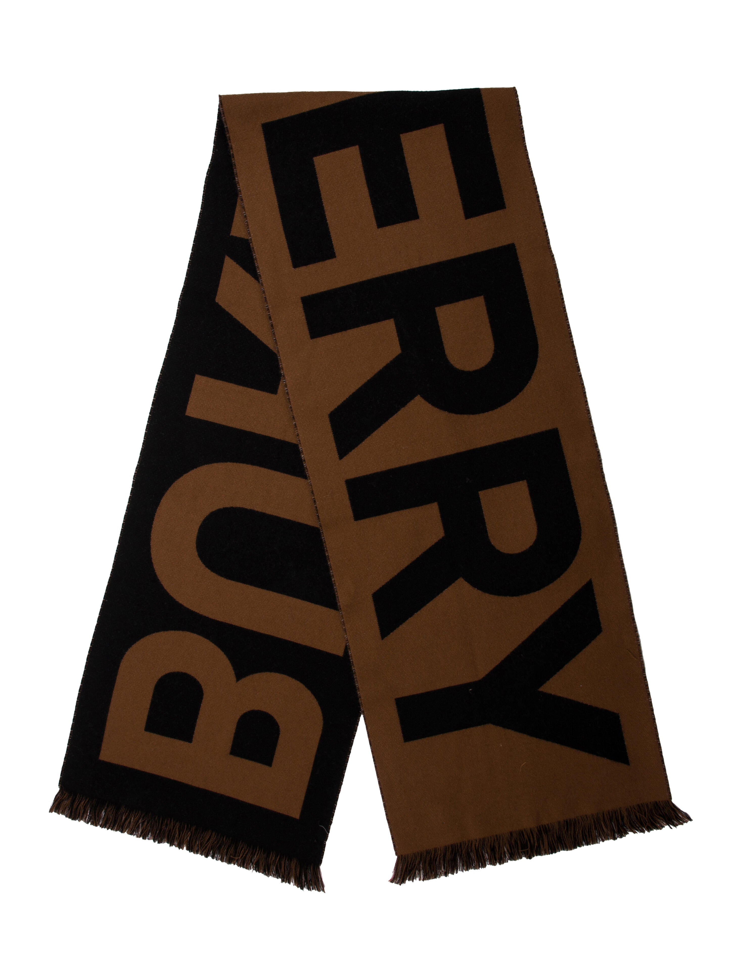 Burberry Wool Striped Scarf