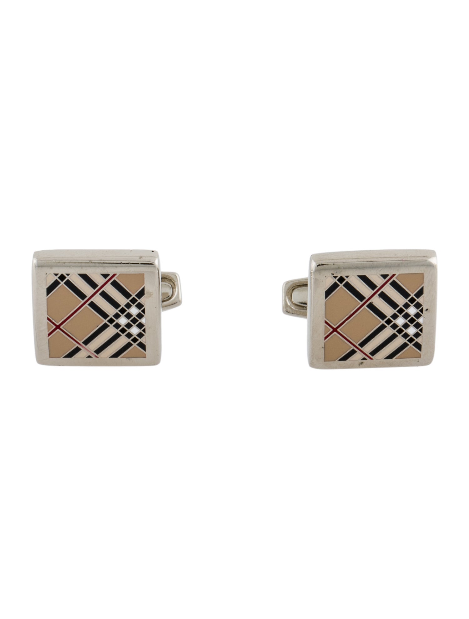 Burberry Enamel Cufflinks