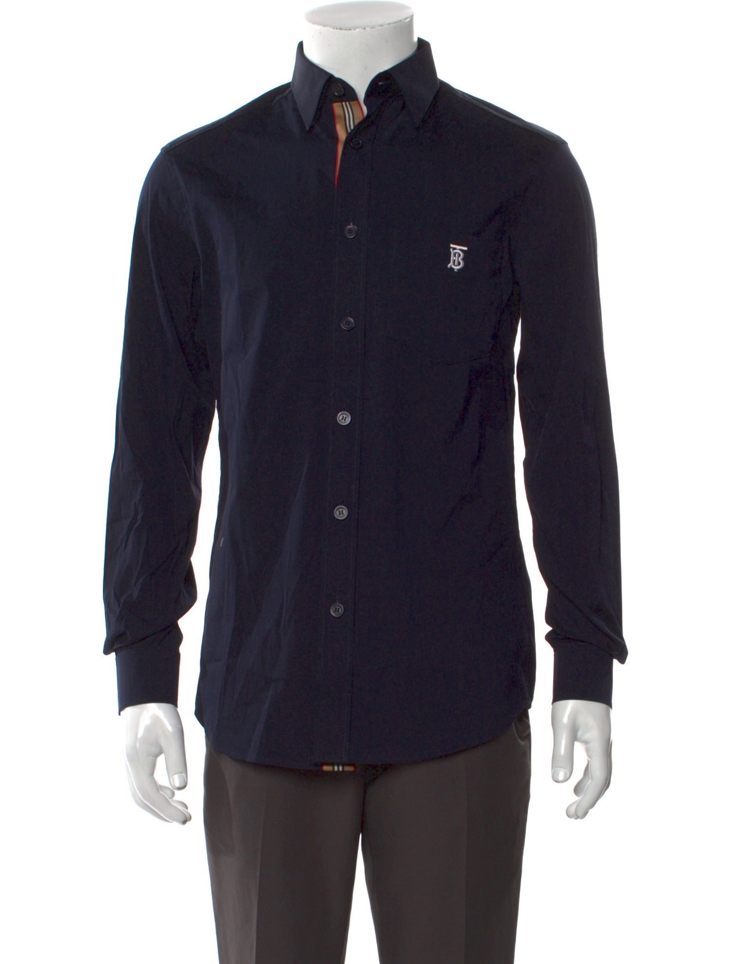 Burberry TB Monogram Long Sleeve Dress Shirt w/ Tags