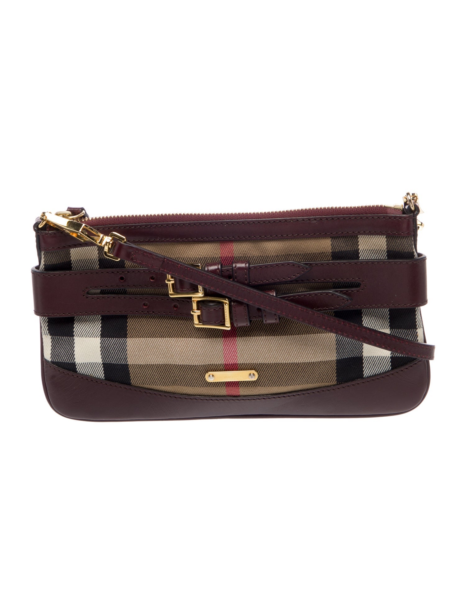 Burberry House Check Clutch