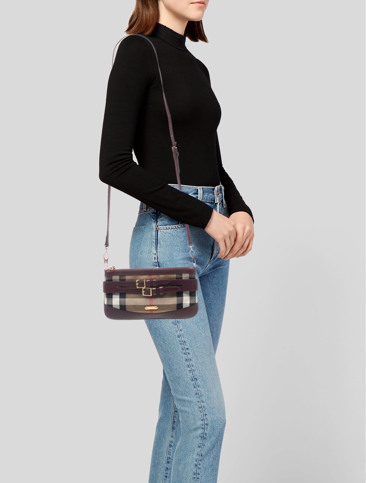 Burberry House Check Clutch