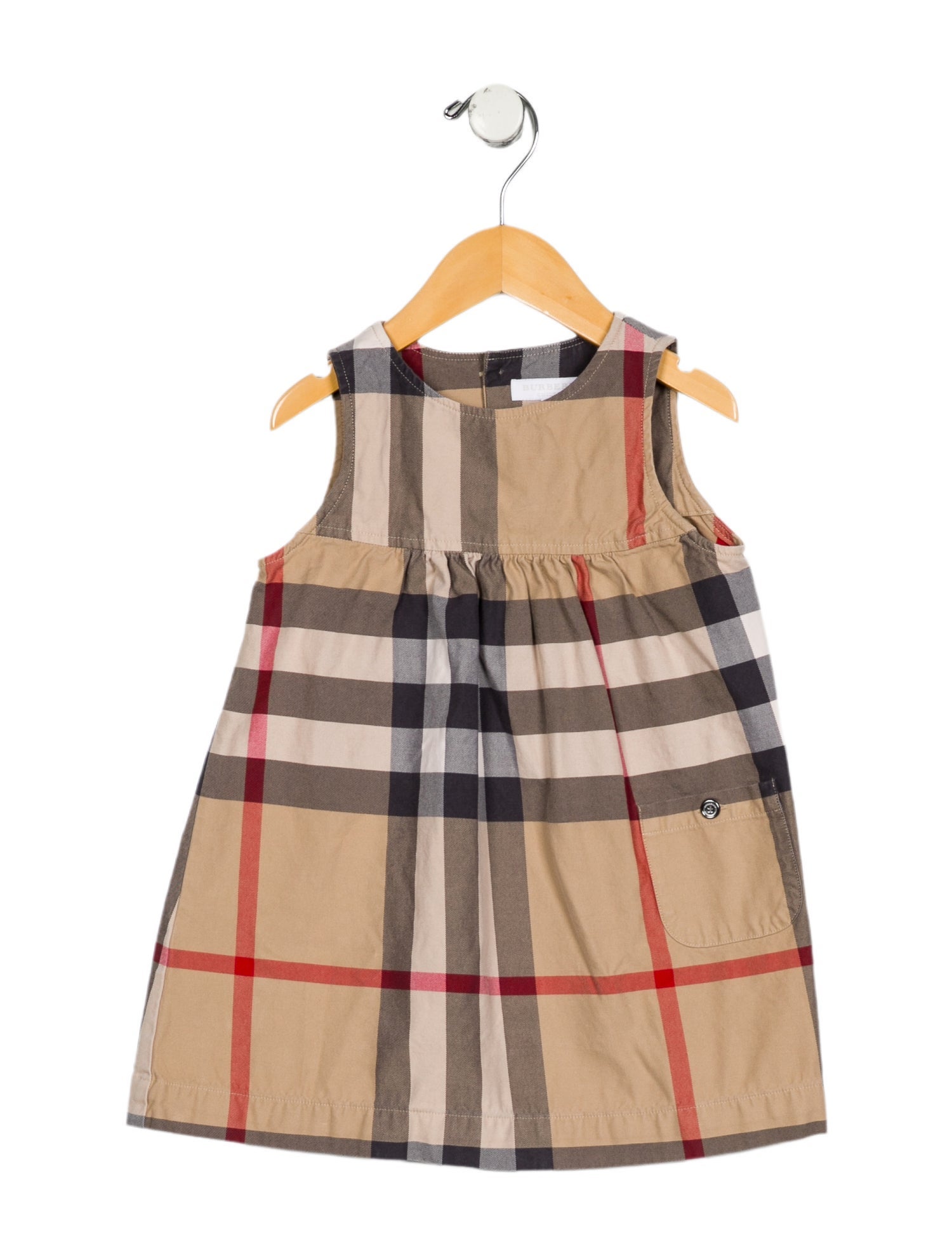 Burberry toddler girls' multicolored dress