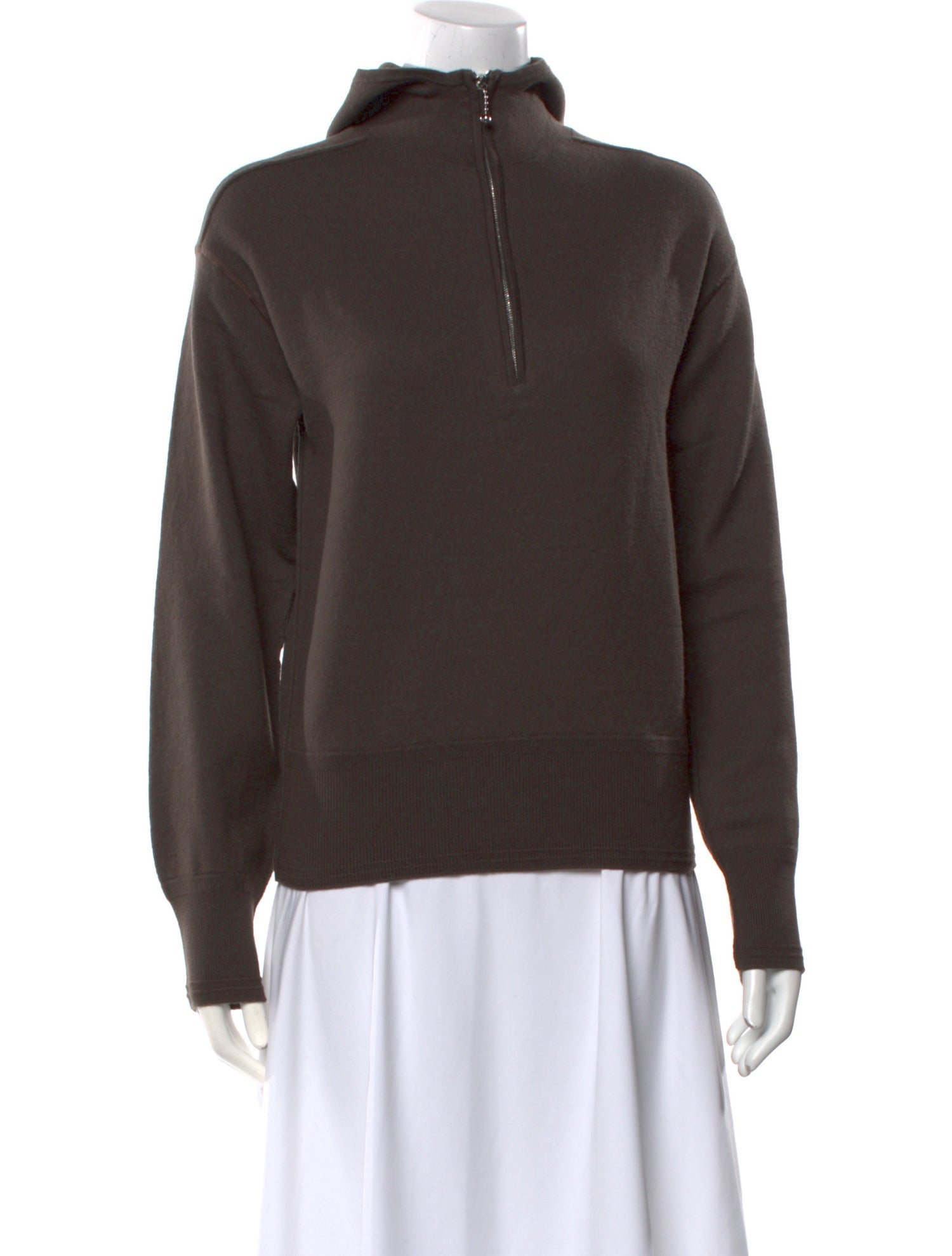 Burberry Wool Mock Neck Sweater