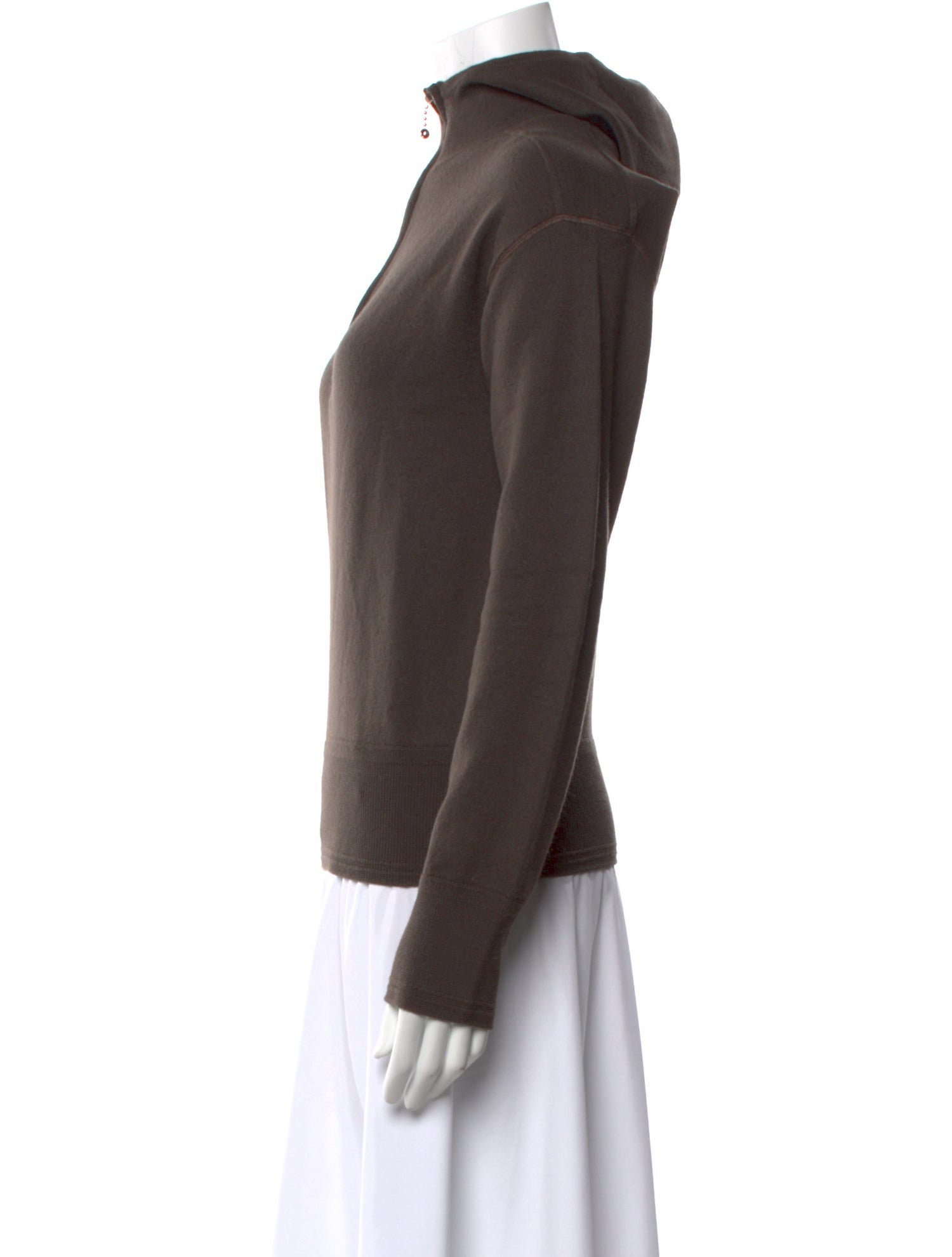 Burberry Wool Mock Neck Sweater