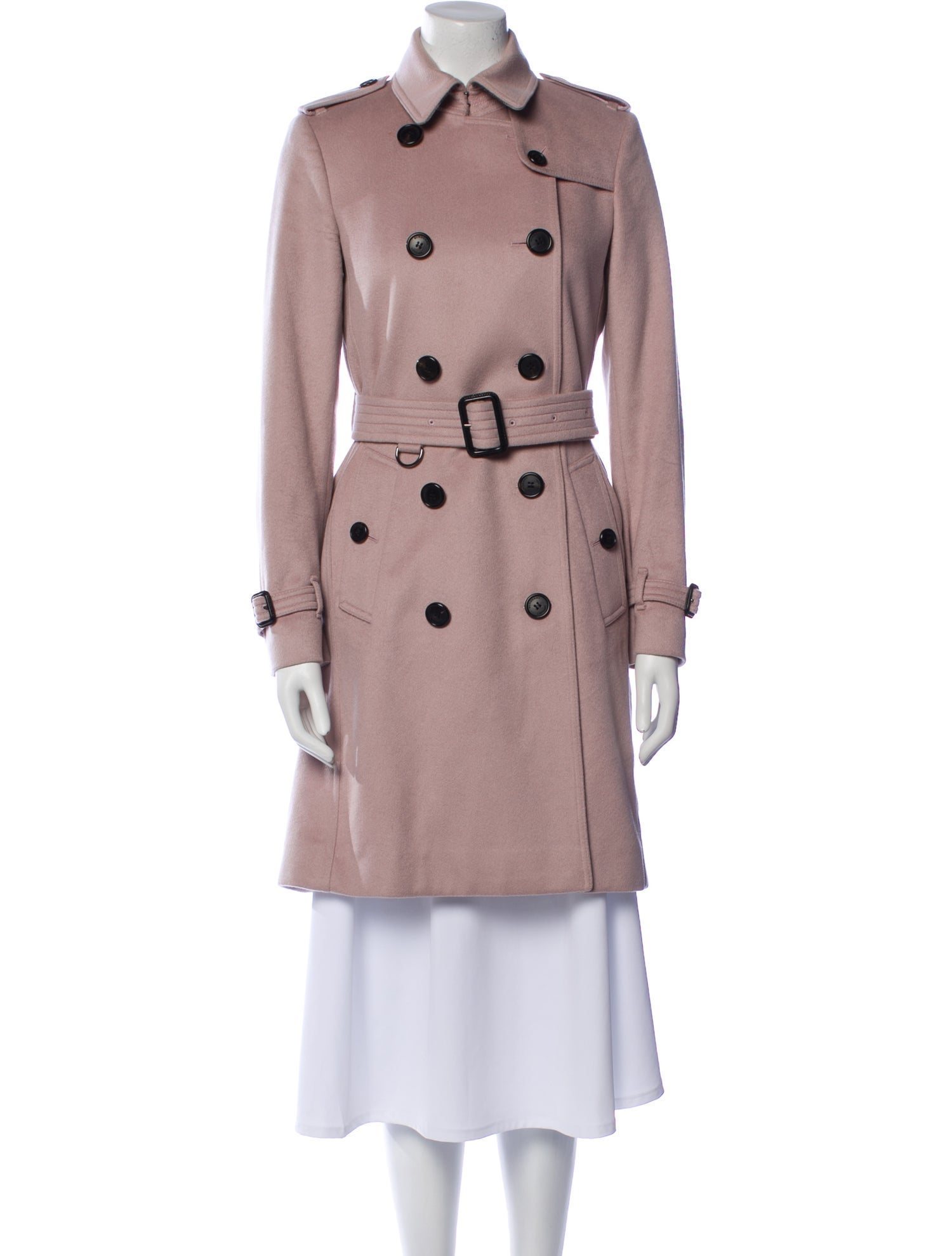 Burberry Virgin Wool Trench Coat