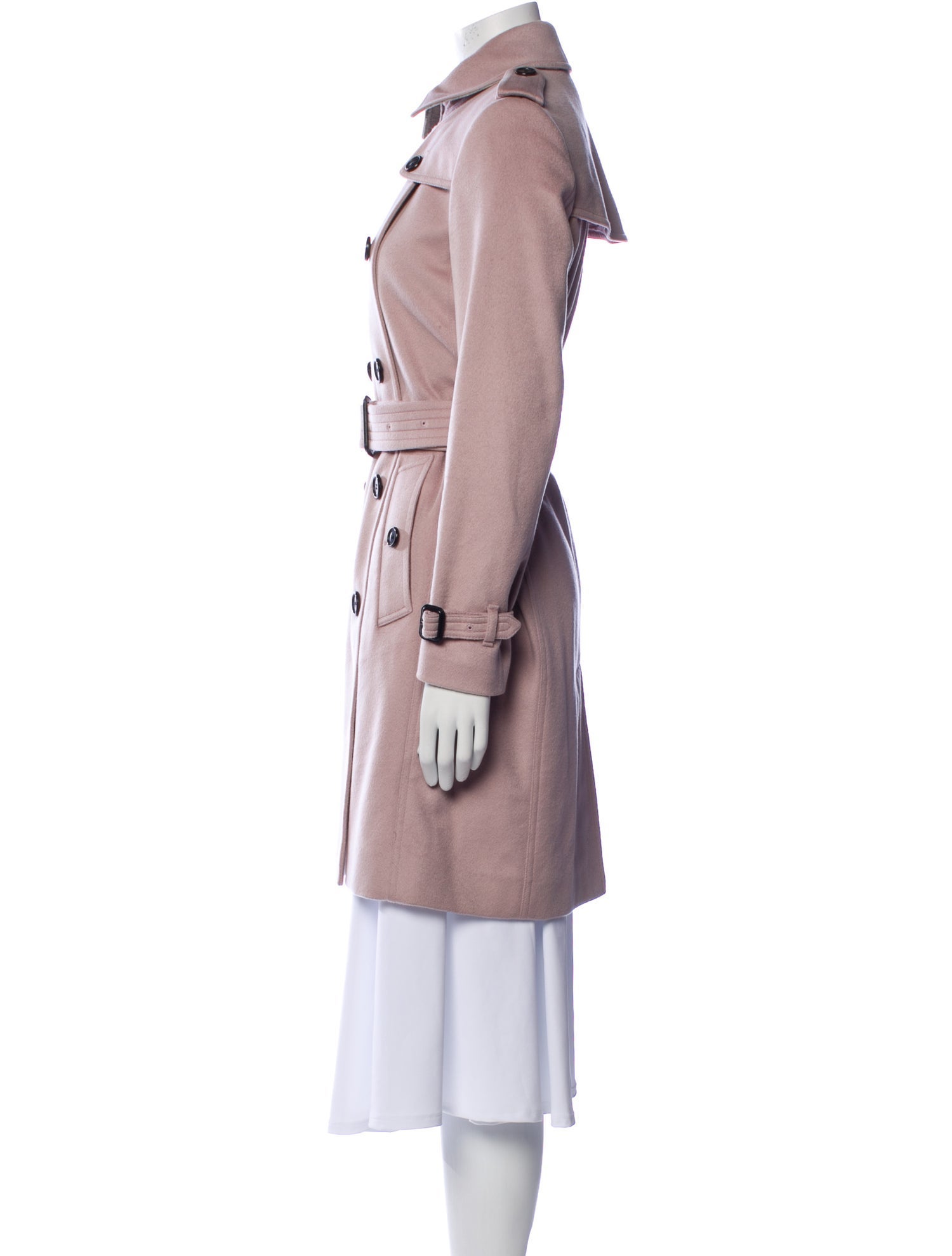 Burberry Virgin Wool Trench Coat