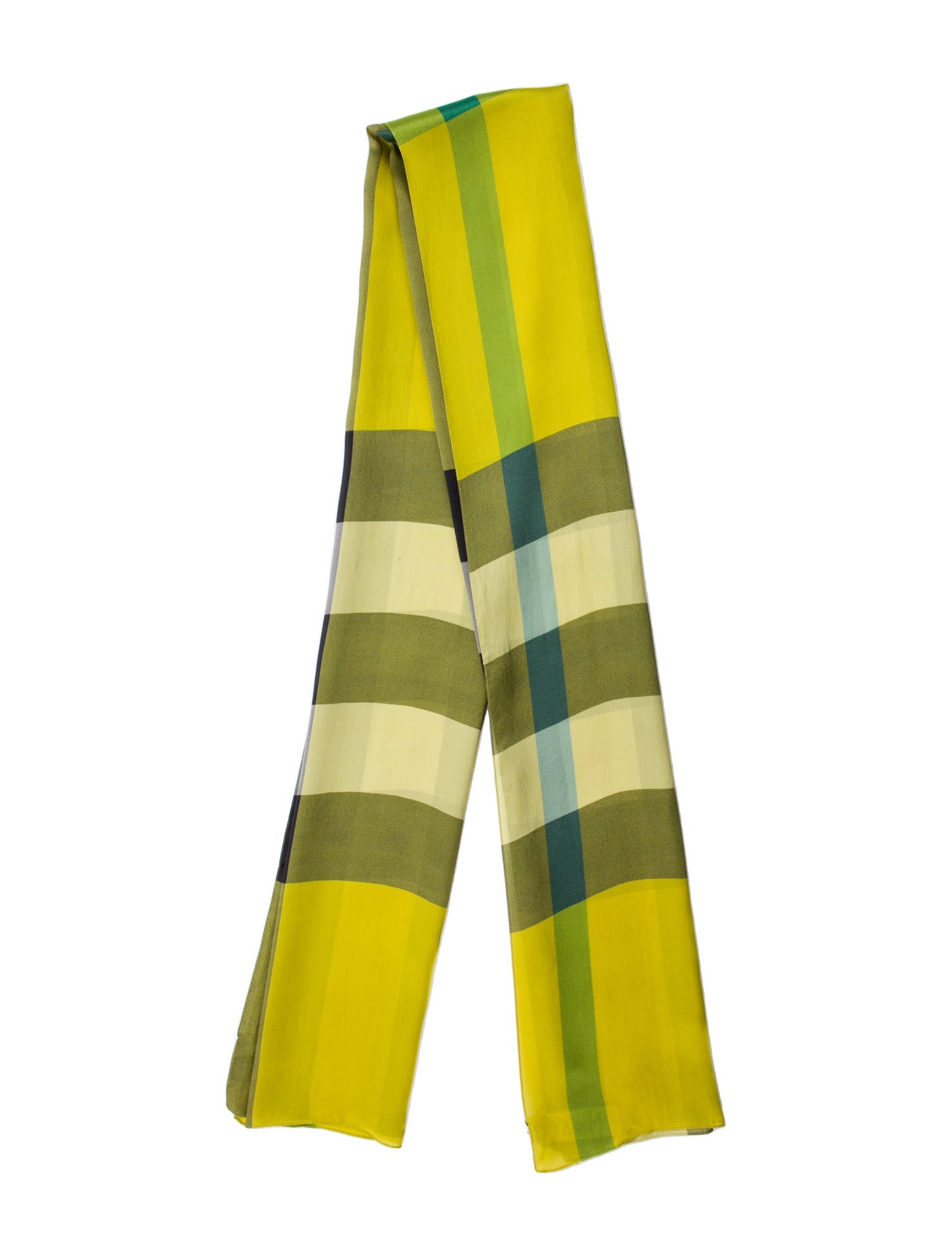 Burberry Silk Striped Scarf