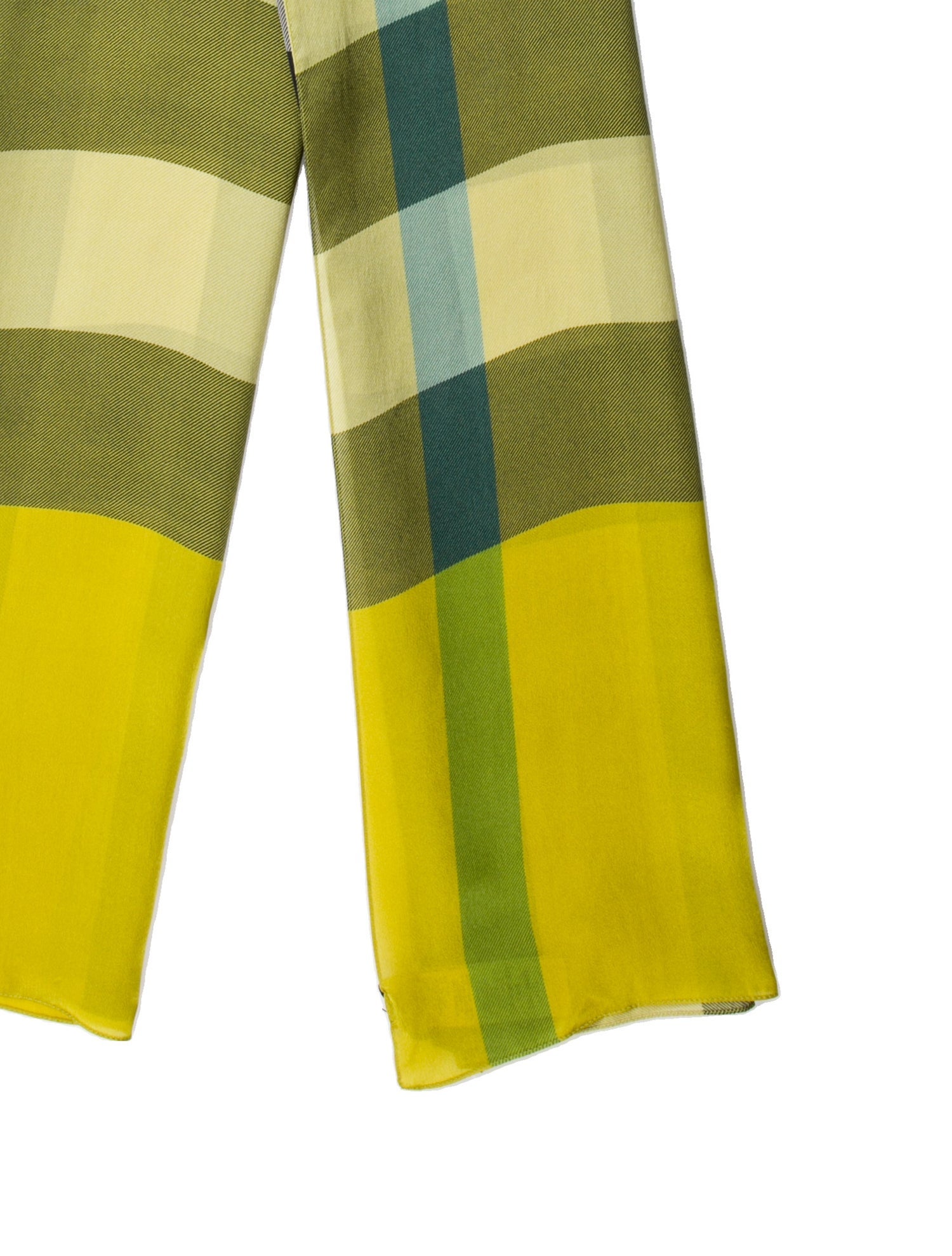 Burberry Silk Striped Scarf