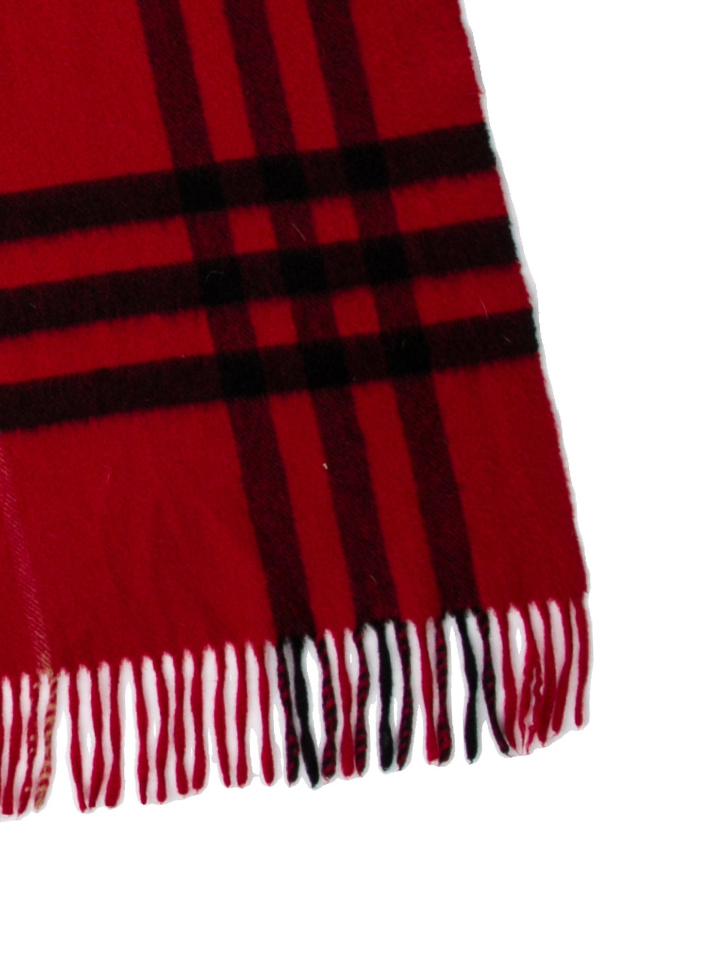 Burberry Cashmere Striped Scarf