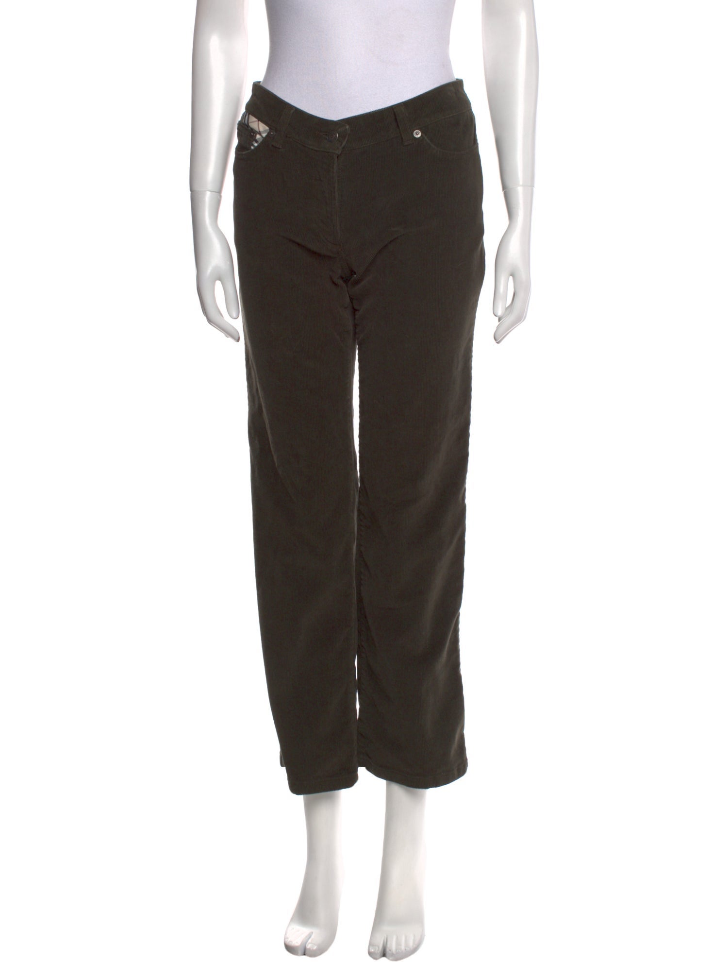 Burberry Straight Leg Pants