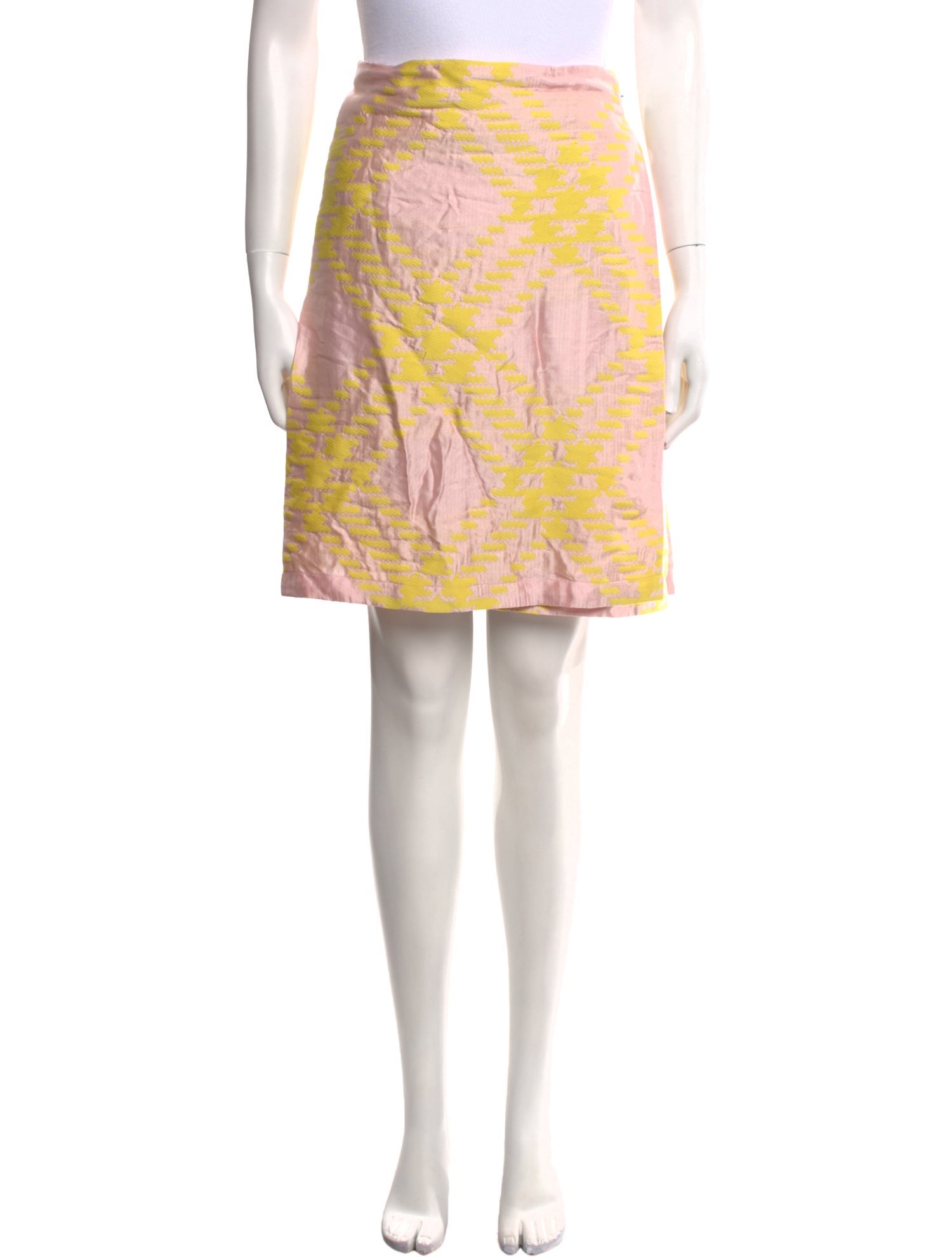 Burberry Printed Knee-Length Skirt w/ Tags