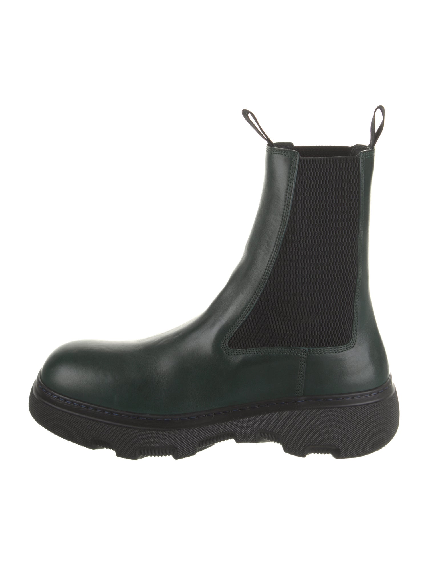 Burberry Leather Chelsea Boots