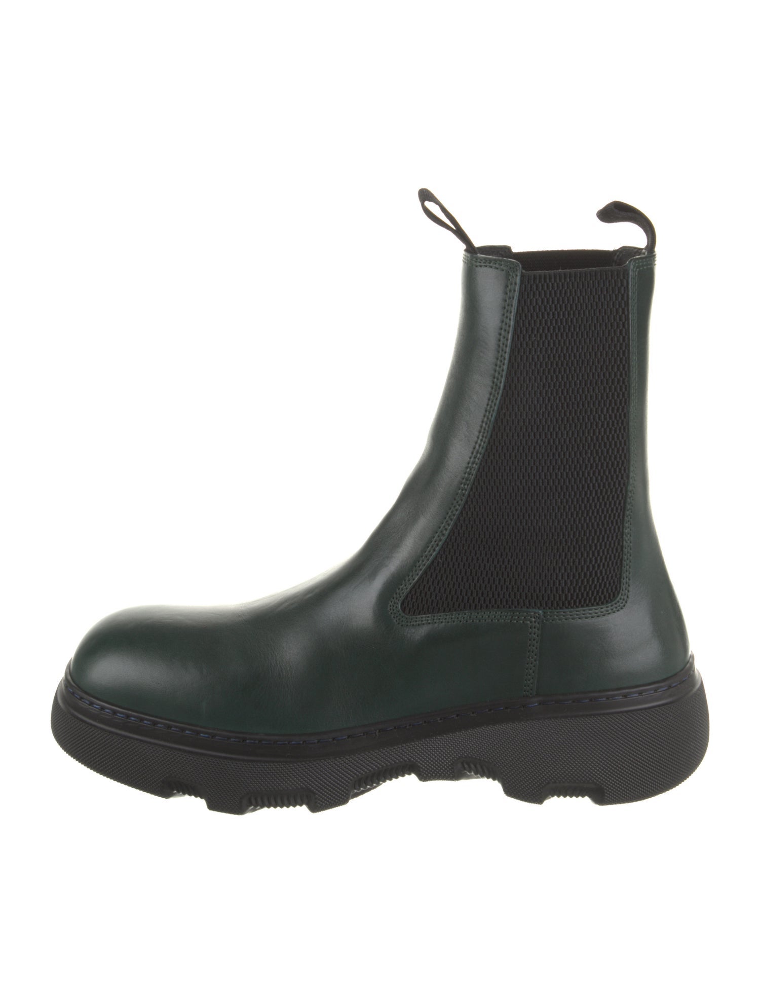 Burberry Leather Chelsea Boots