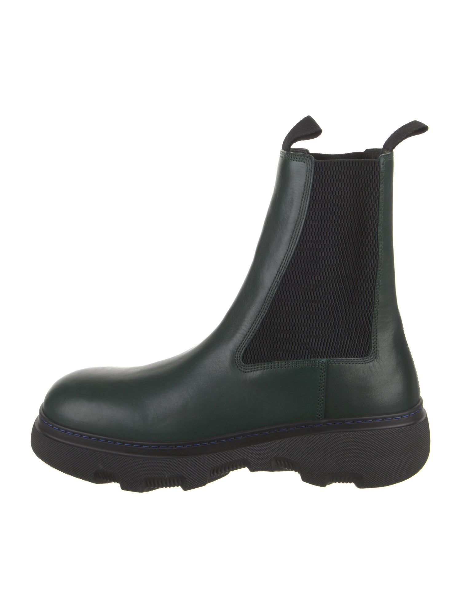 Burberry Leather Chelsea Boots