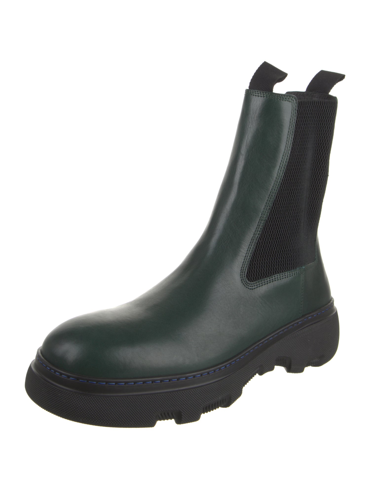 Burberry Leather Chelsea Boots