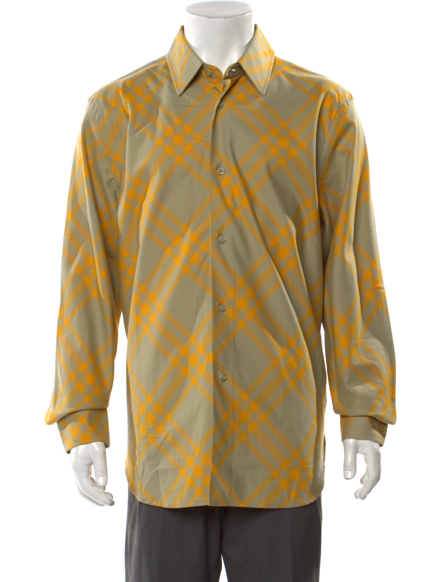 Burberry Striped Long Sleeve Dress Shirt w/ Tags